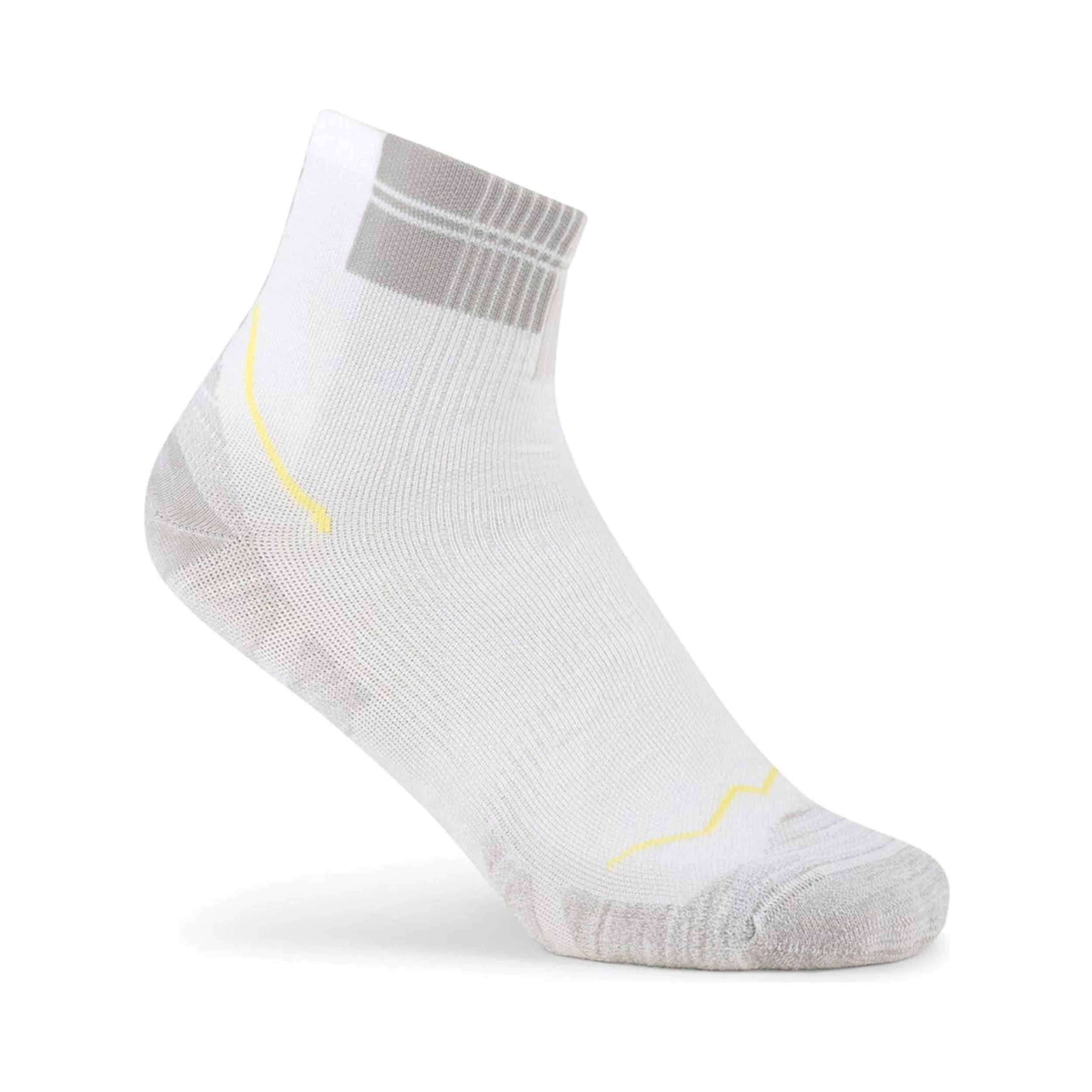 Coolnet Quarter  Skarpety do biegania Unisex-biały