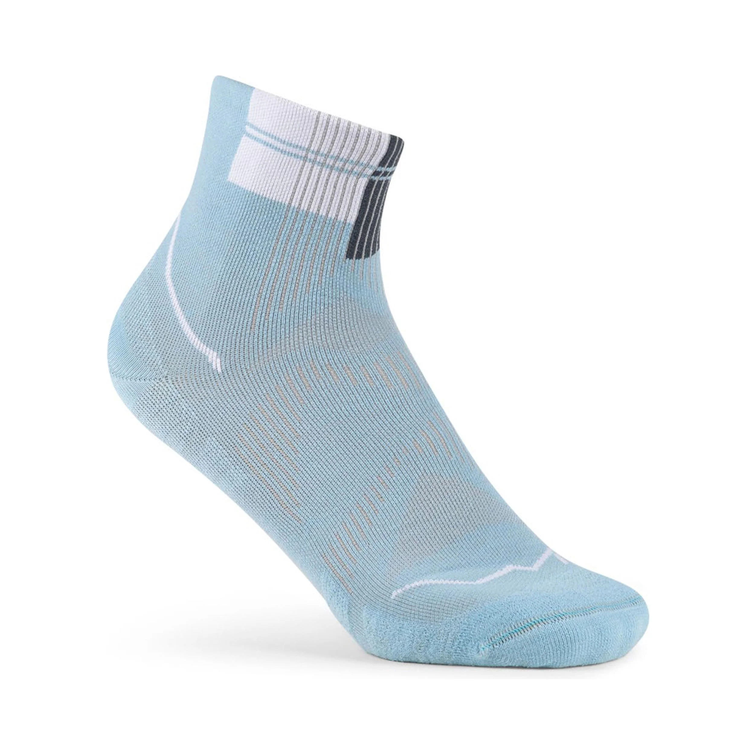 Coolnet Quarter  Skarpety do biegania Unisex-jasnoniebieski