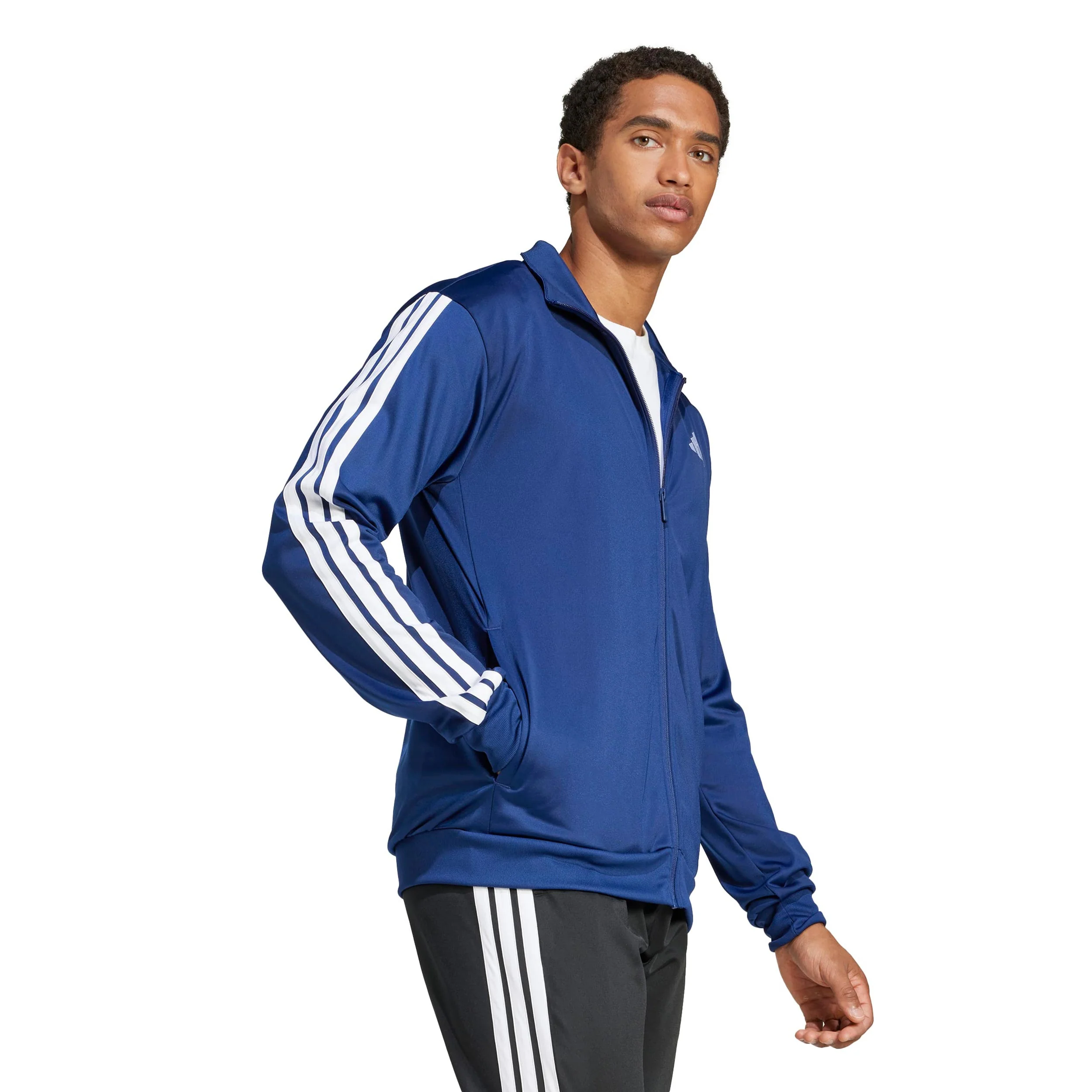 3Stripes Kurtka Treningowa Mężczyźni-Niebieski,Biały - Image 4