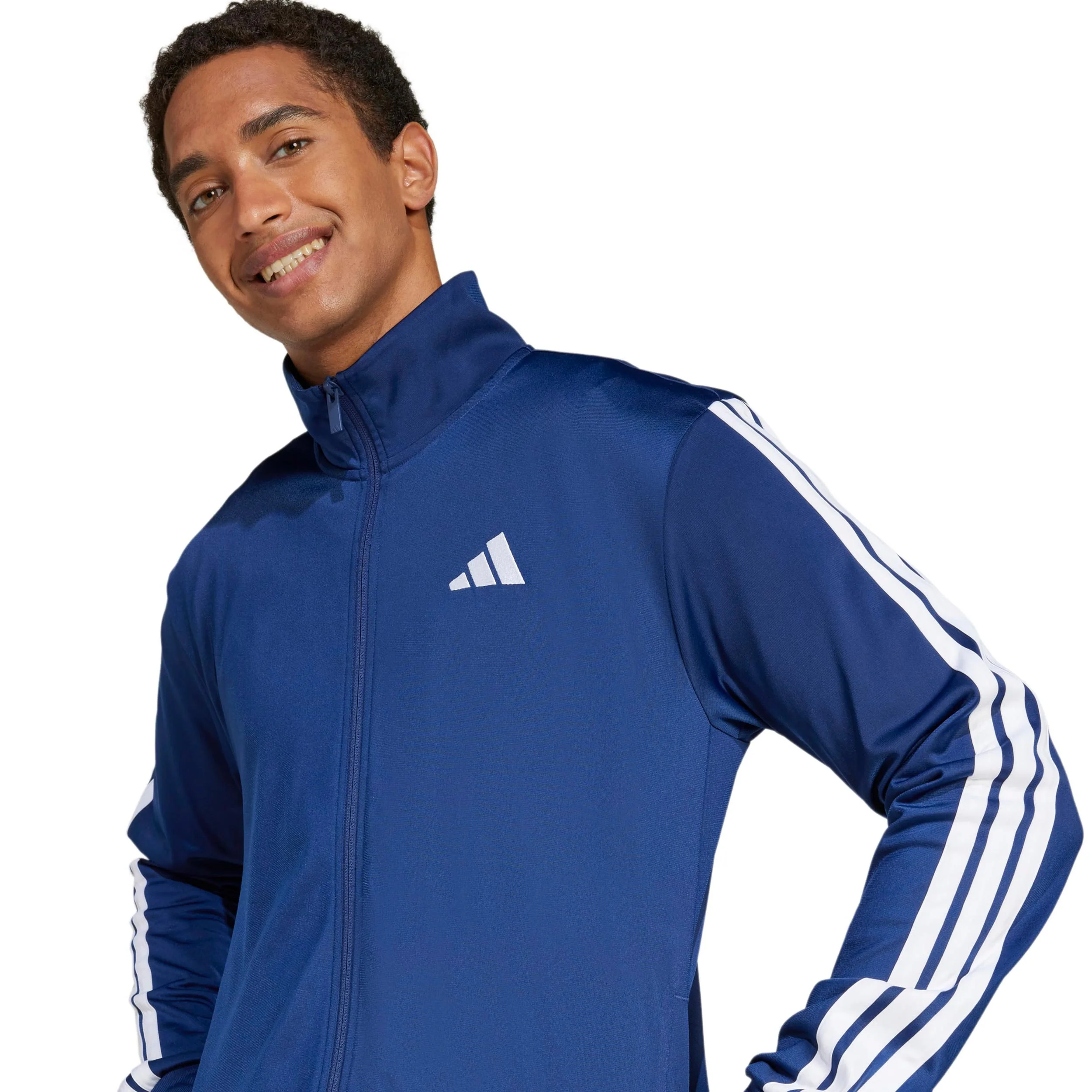 3Stripes Kurtka Treningowa Mężczyźni-Niebieski,Biały - Image 6