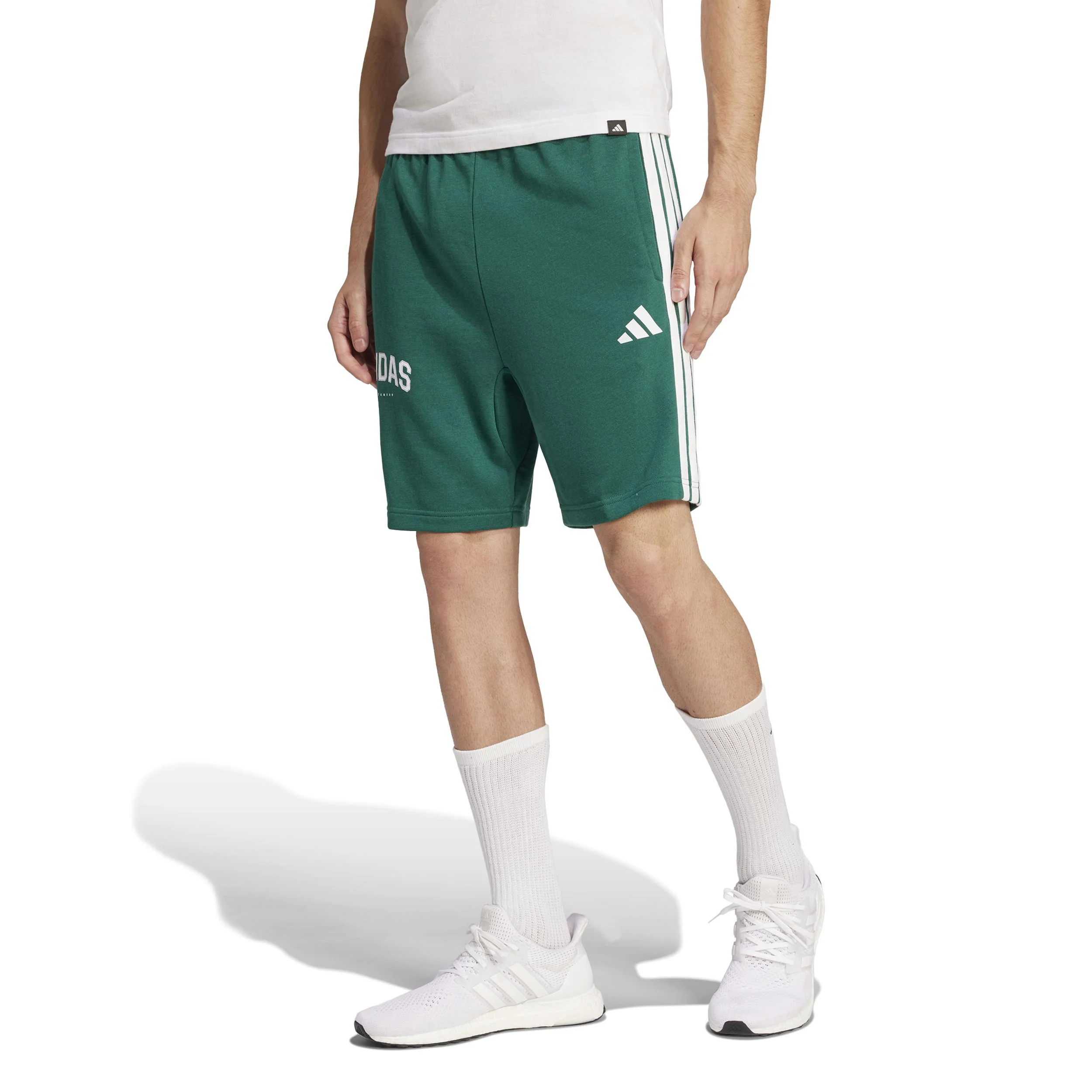 3Stripes Szorty Mężczyźni-zieleń
