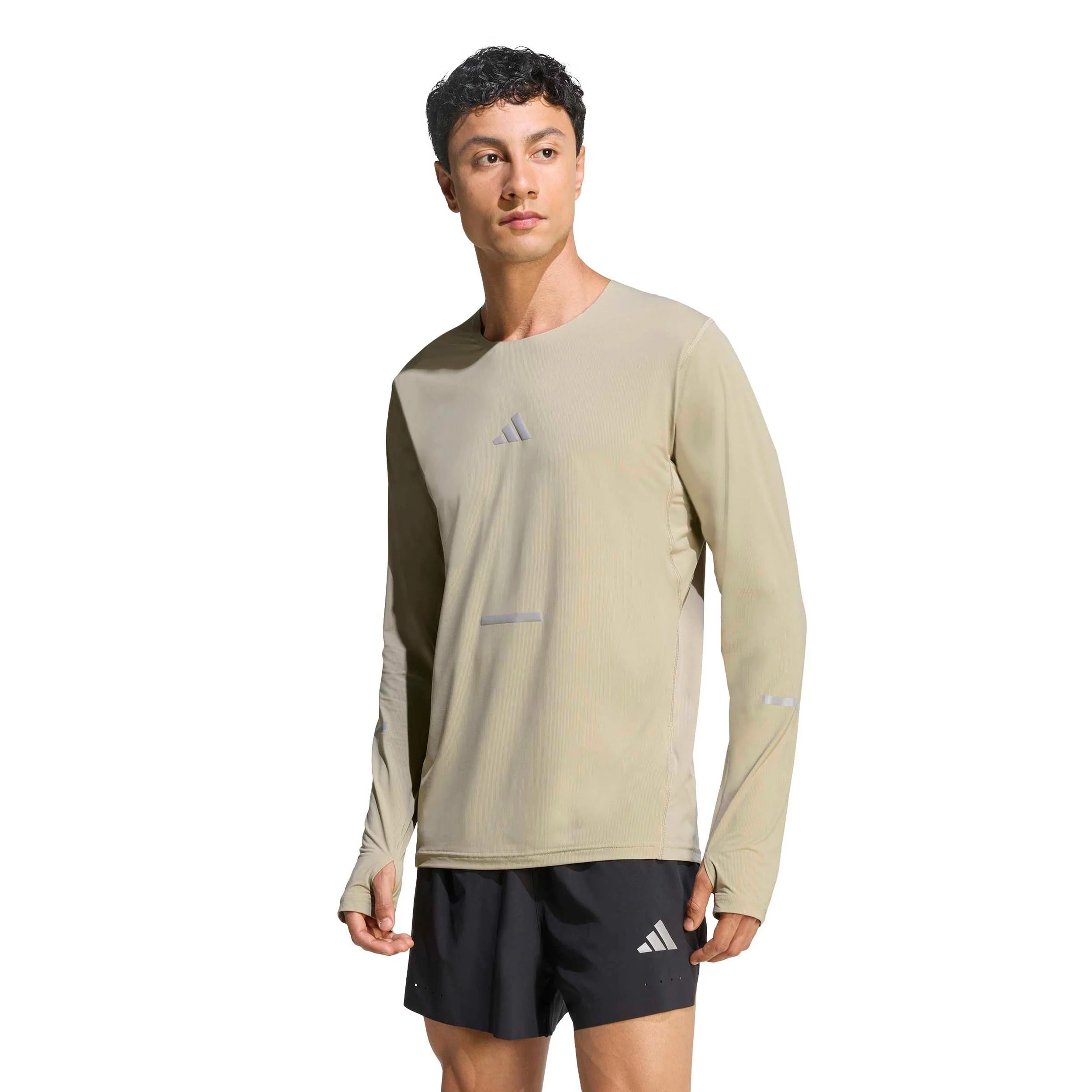 adi365 Koszulka do biegania Mężczyźni-khaki - Image 2