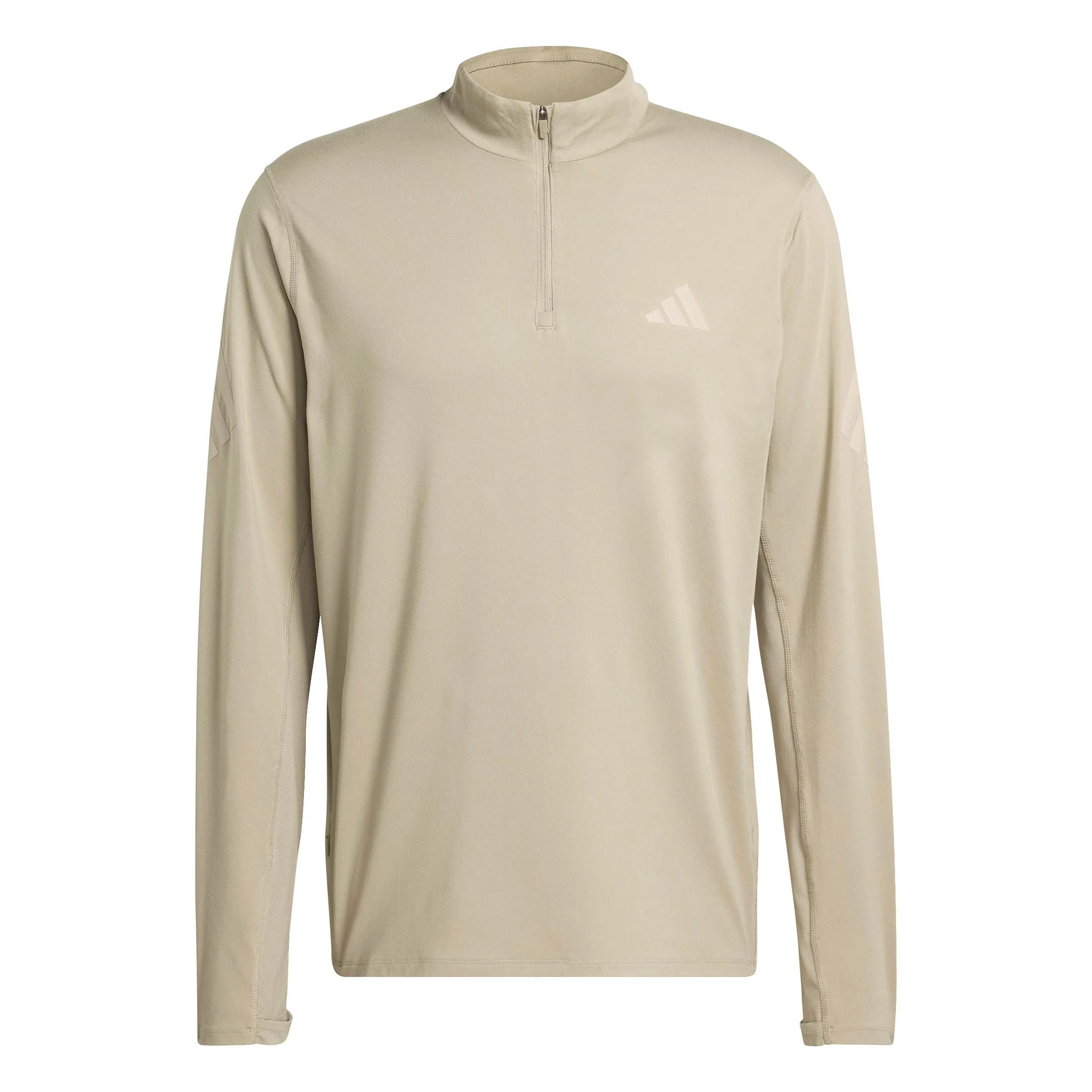 adi365 Zip Koszulka do biegania Mężczyźni-khaki