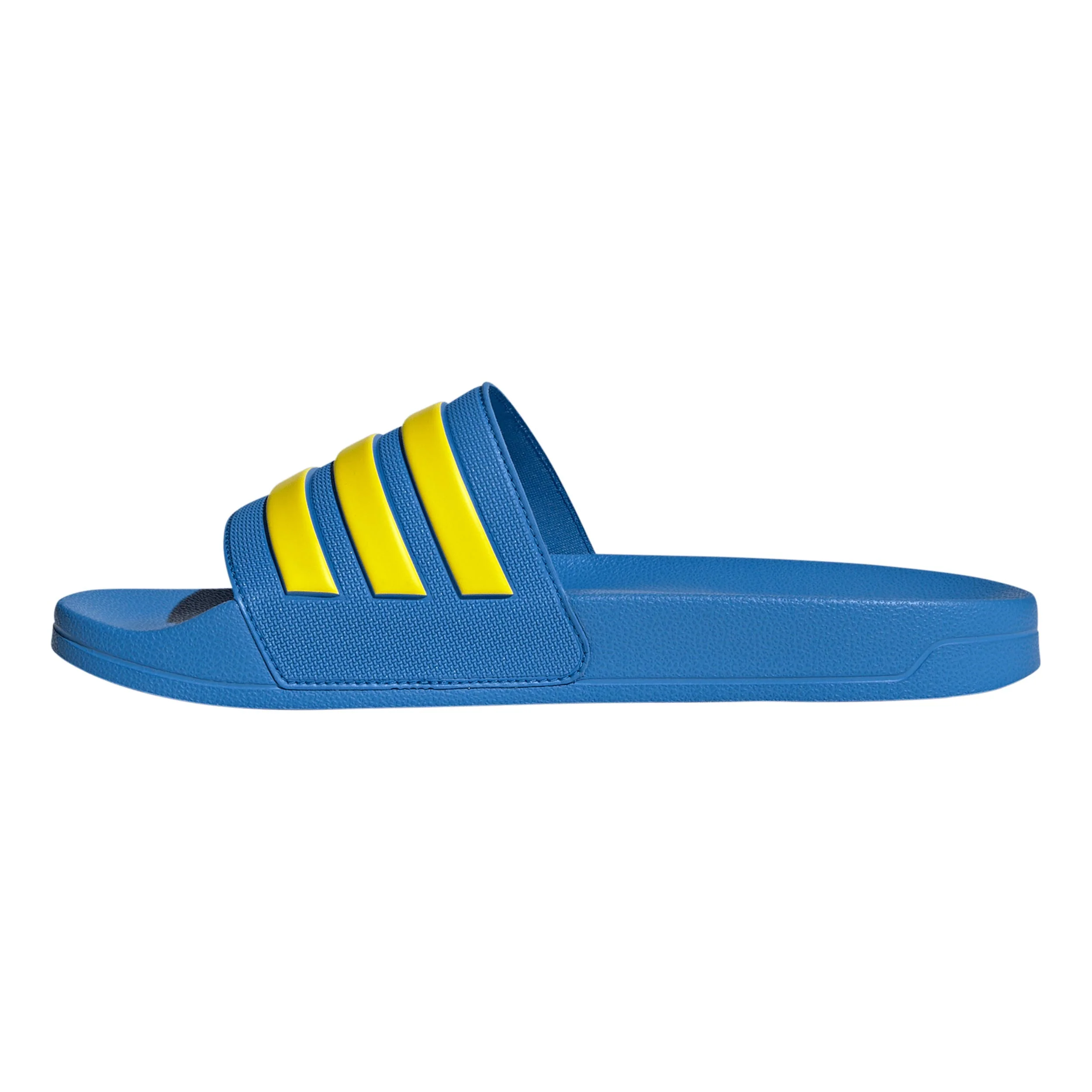 Adilette Shower Klapki kąpielowe Unisex - niebieski, żółty - Image 2
