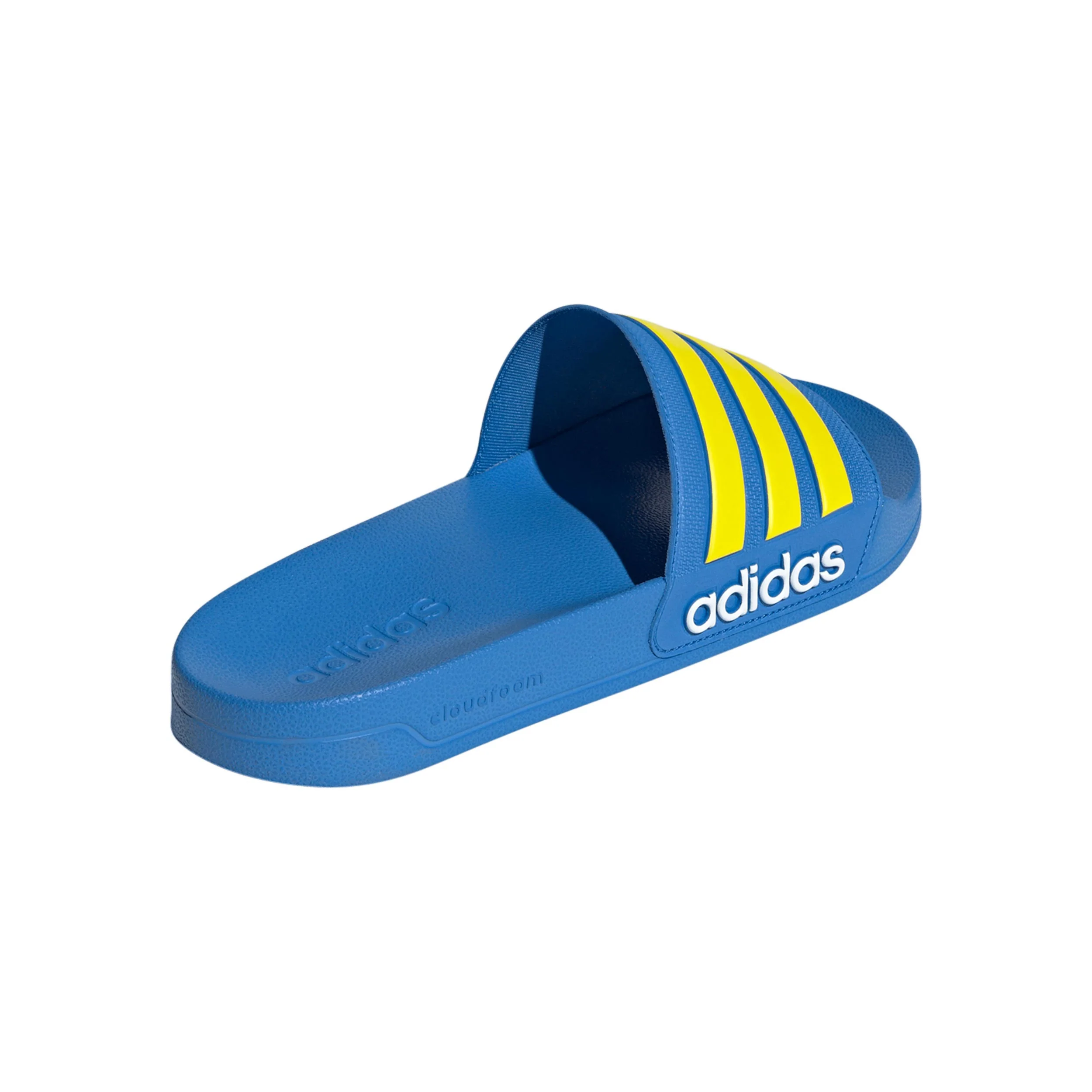 Adilette Shower Klapki kąpielowe Unisex - niebieski, żółty - Image 5