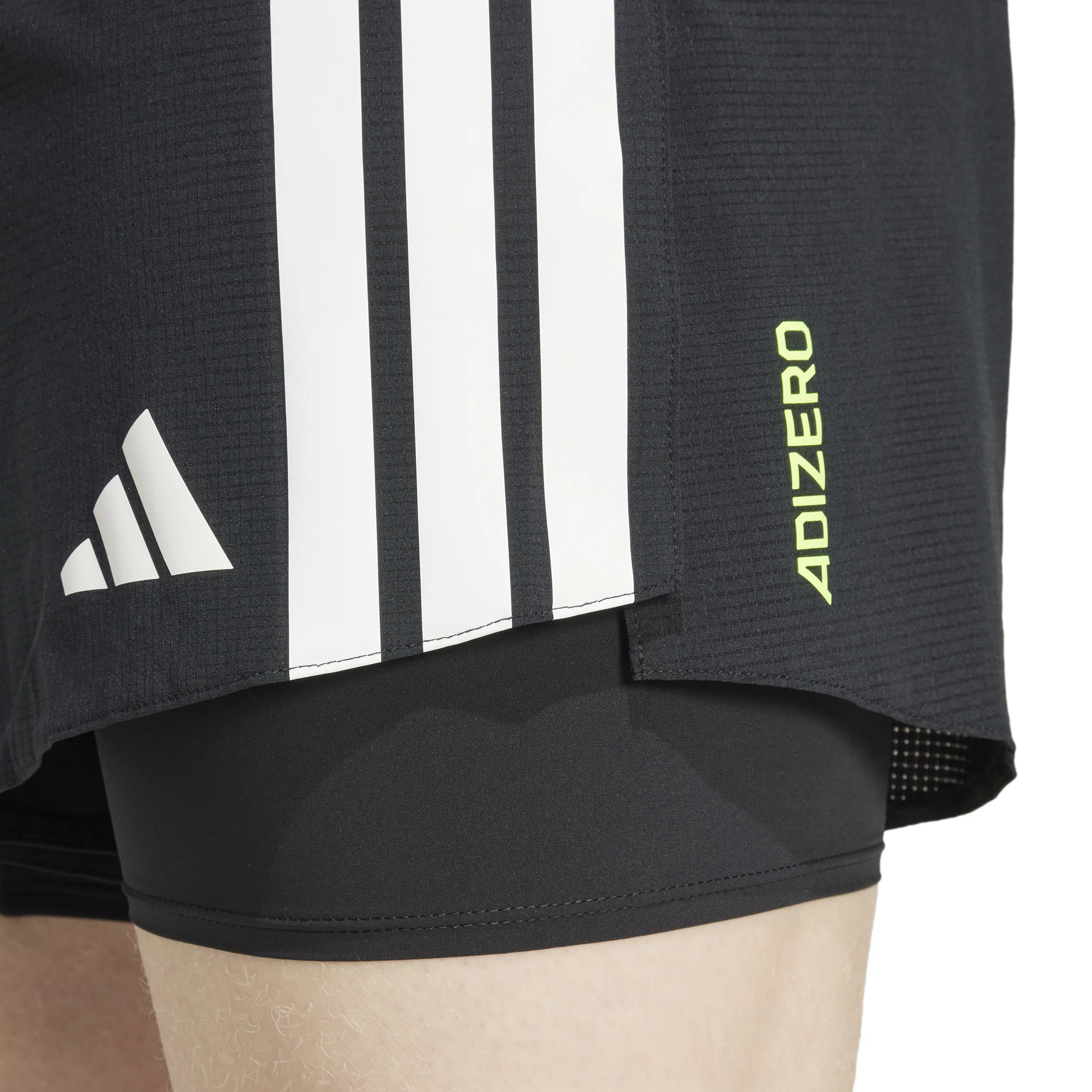 Adizero 2in1 Spodenki do biegania Mężczyźni - czarny, biały - Image 6