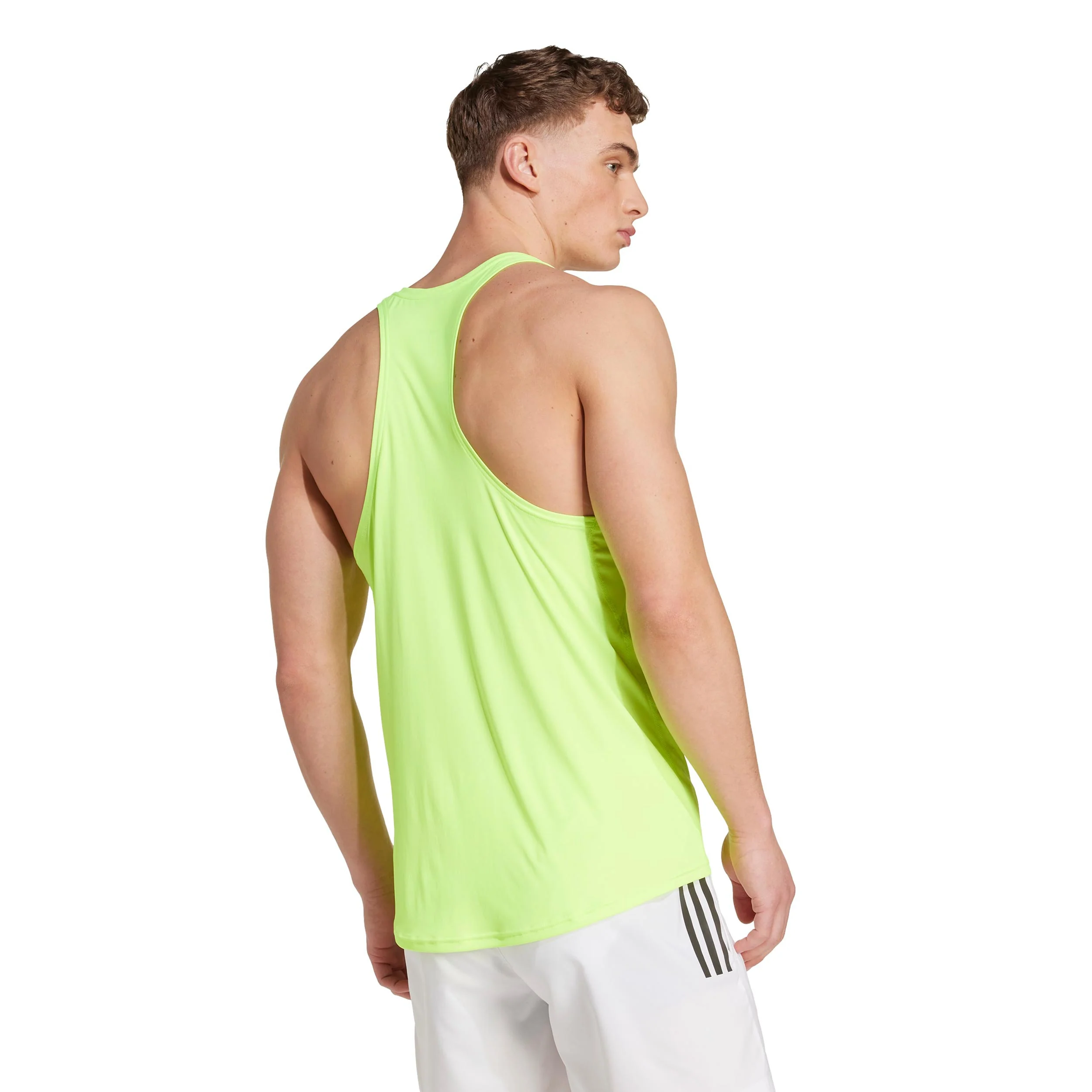 adizero Essential Koszulka do biegania Mężczyźni-neonowy żółty - Image 3