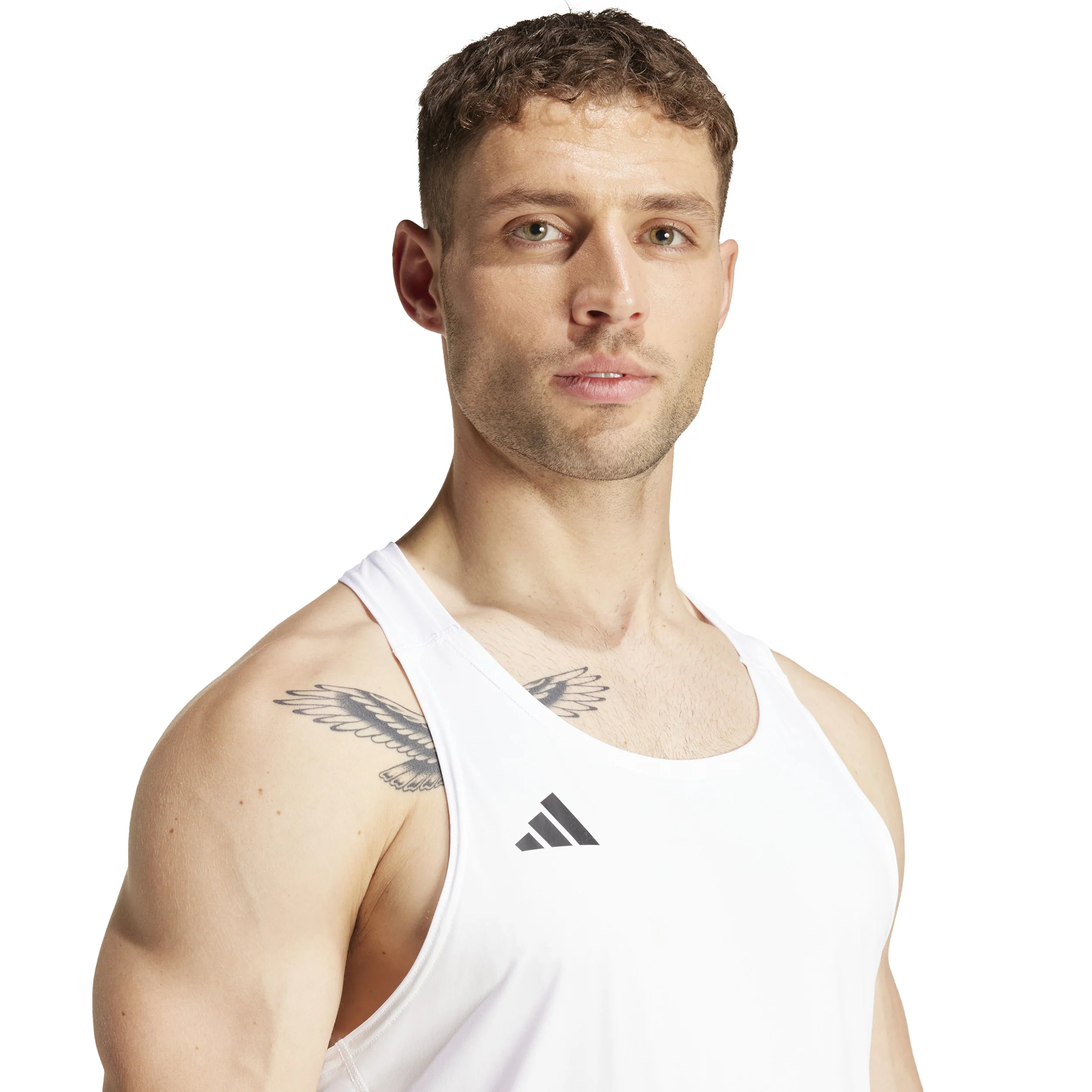 Adizero Essentials Tank top Mężczyźni - biały, - Image 6