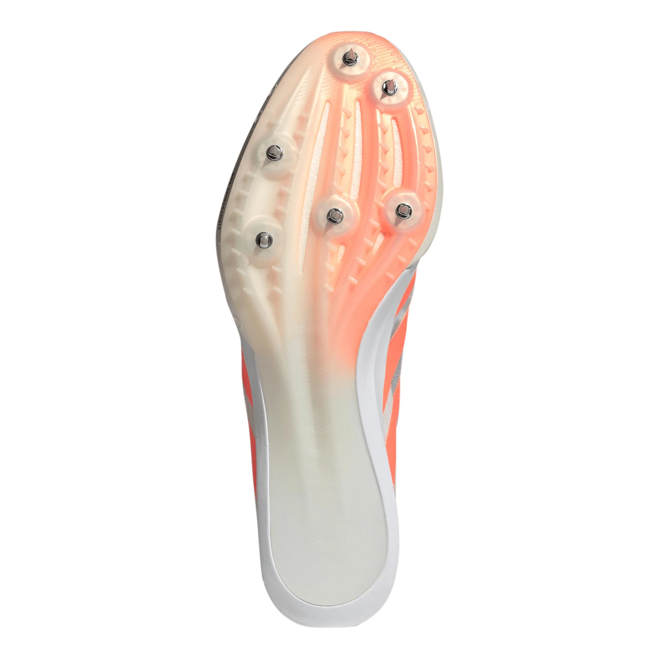 Adizero Finesse But z kolcami Unisex - biały, czerwony - Image 4