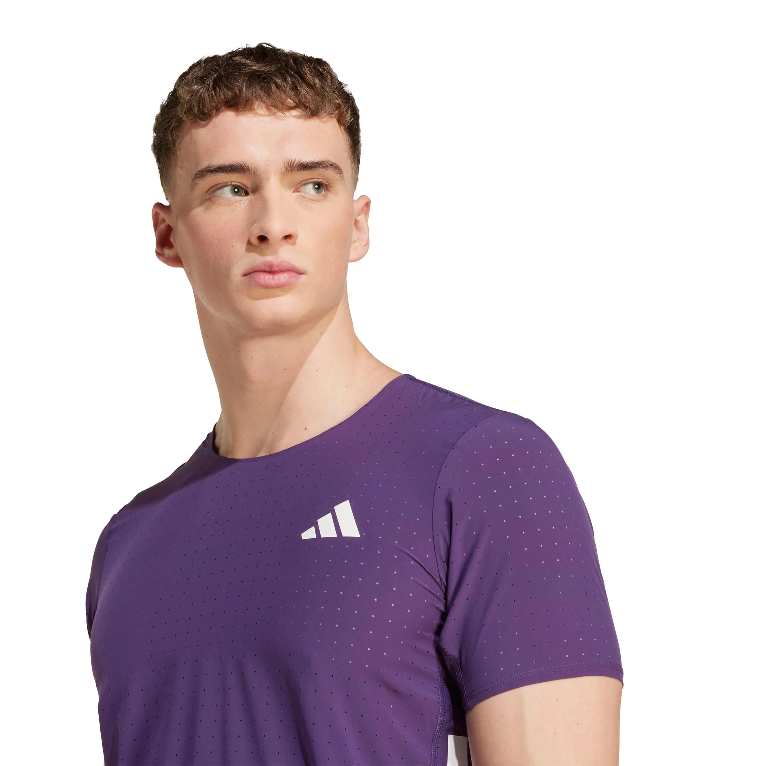 adizero  Koszulka do biegania Mężczyźni-fioletowy - Image 5