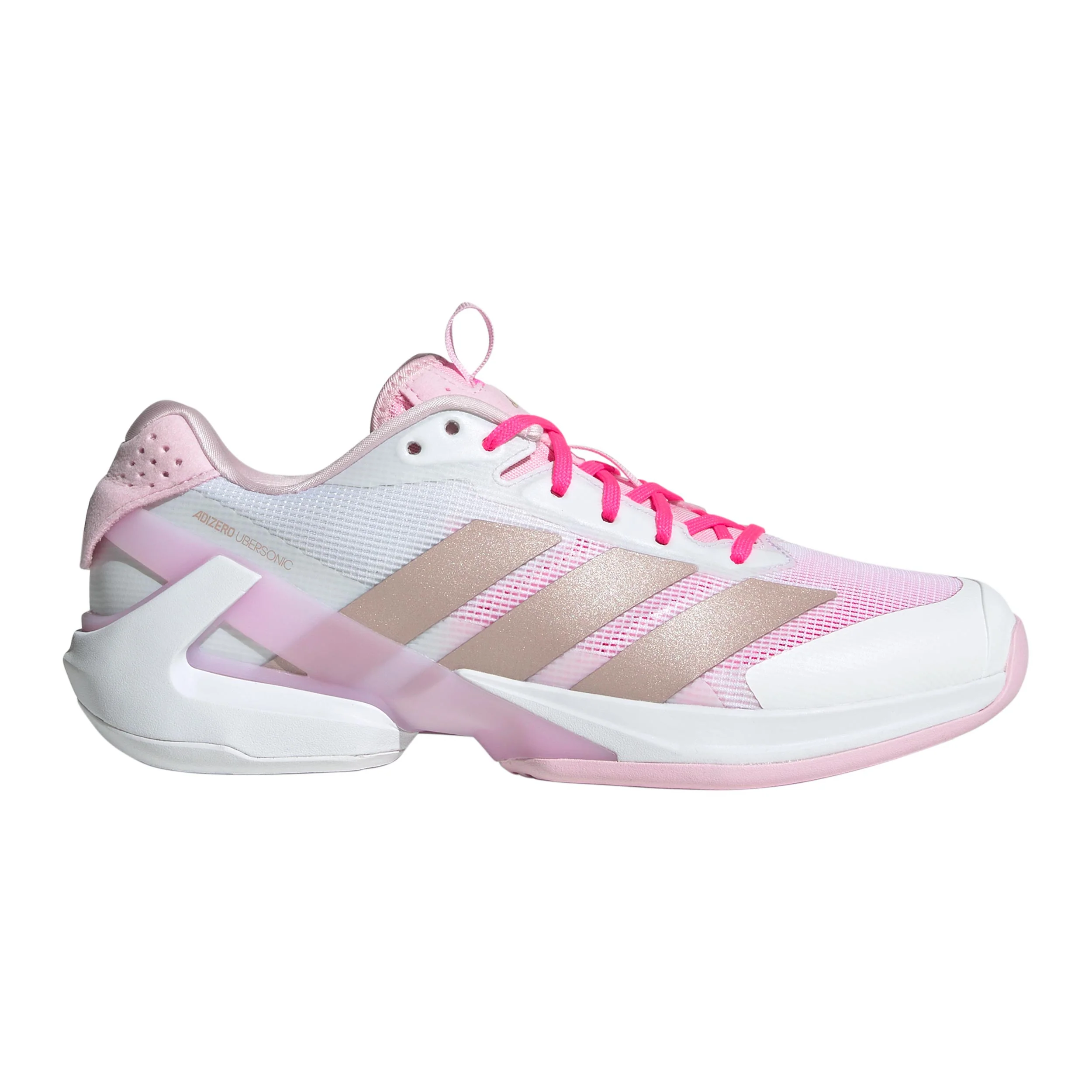 adizero Ubersonic 5 buty do tenisa allcourt Kobiety - biały, beż