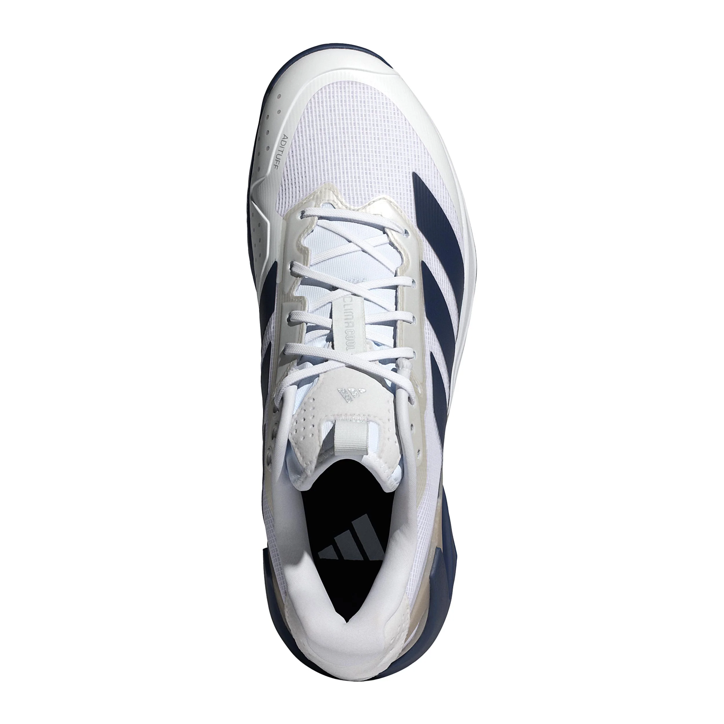 adizero Ubersonic 5  buty do tenisa allcourt Mężczyźni - biały, ciemnoniebieski - Image 3