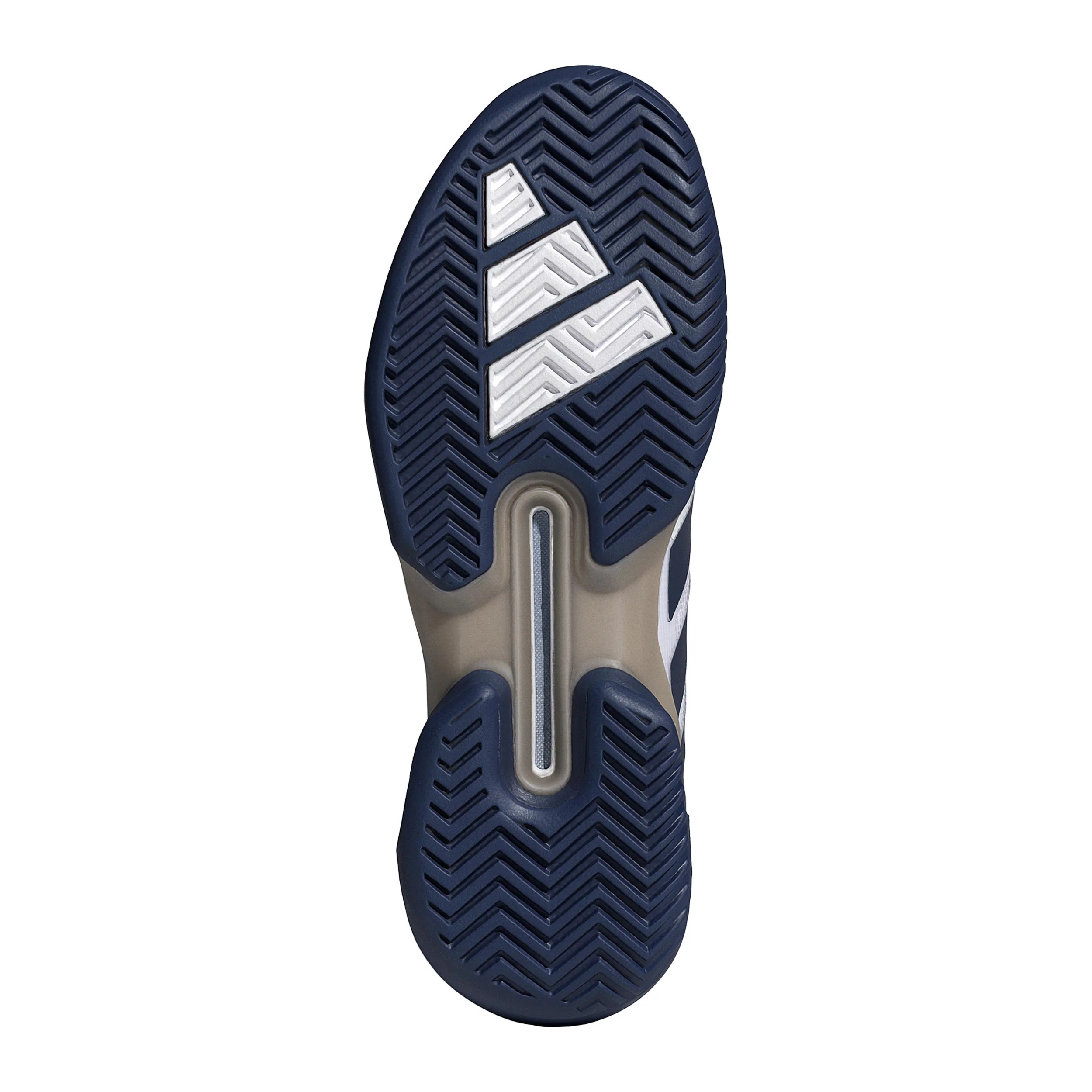 adizero Ubersonic 5  buty do tenisa allcourt Mężczyźni - biały, ciemnoniebieski - Image 4