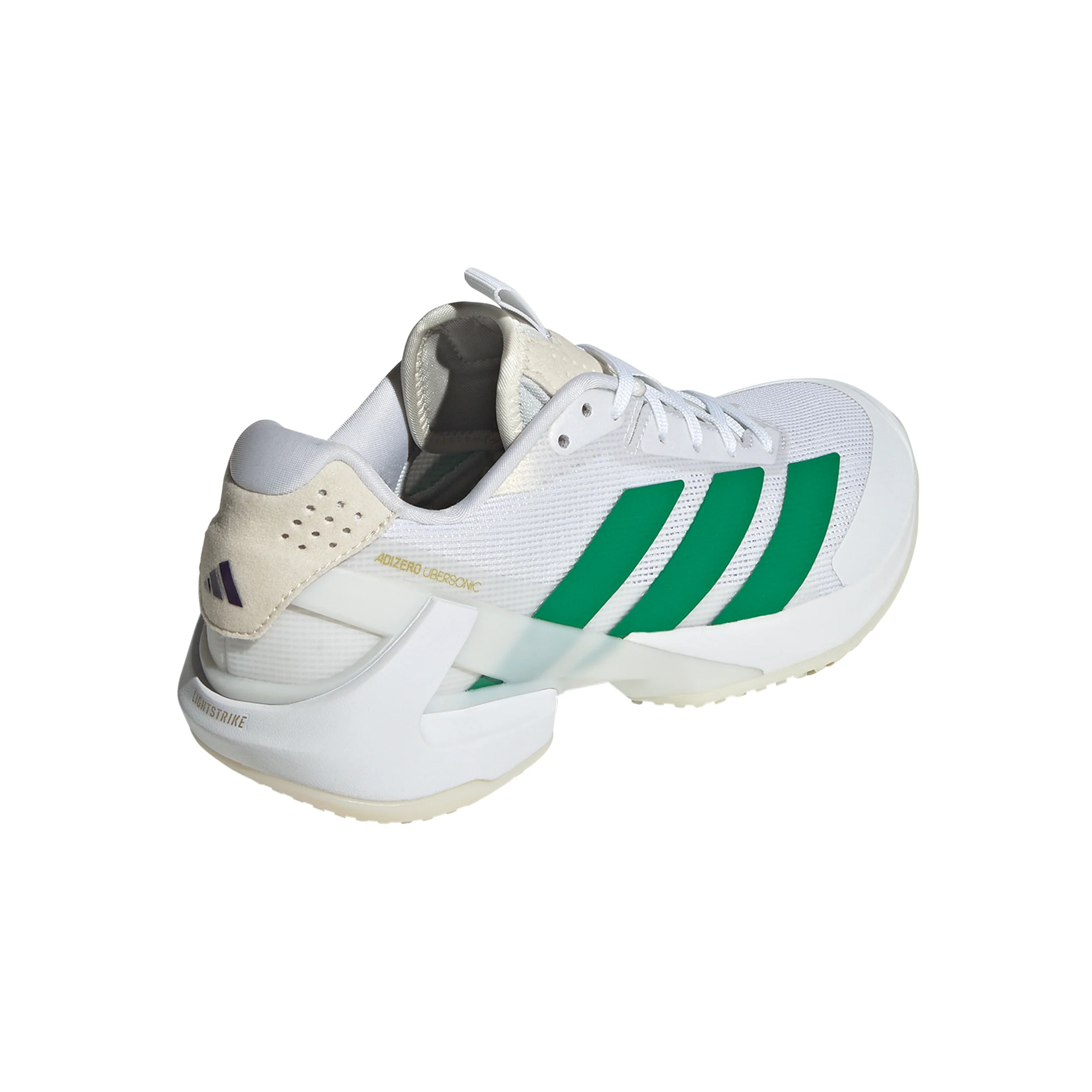 adizero Ubersonic 5 buty do tenisa trawie Kobiety - biały, zieleń - Image 5