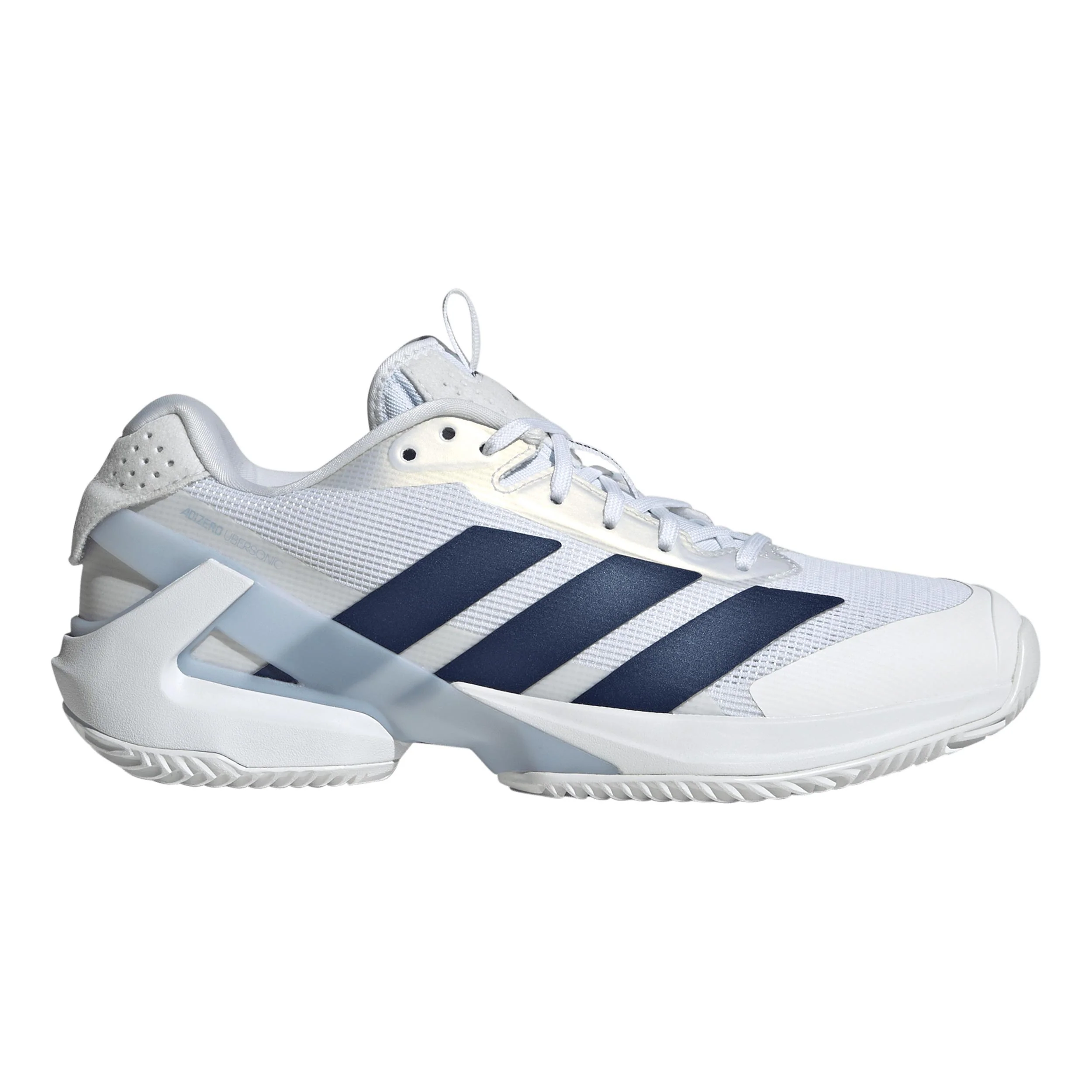 adizero Ubersonic 5 buty do tenisa ziemnego Kobiety - biały, ciemnoniebieski