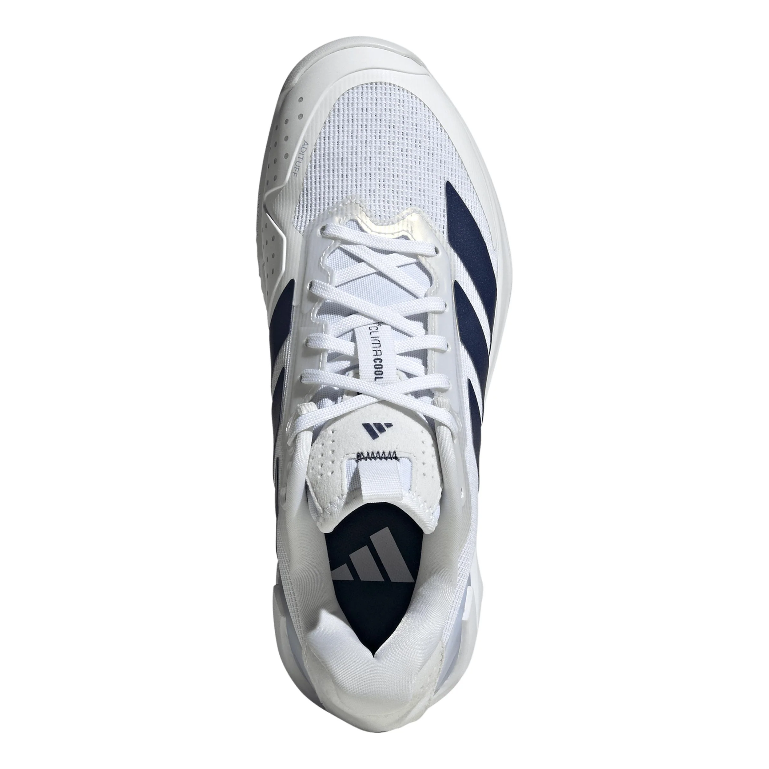 adizero Ubersonic 5 buty do tenisa ziemnego Kobiety - biały, ciemnoniebieski - Image 3