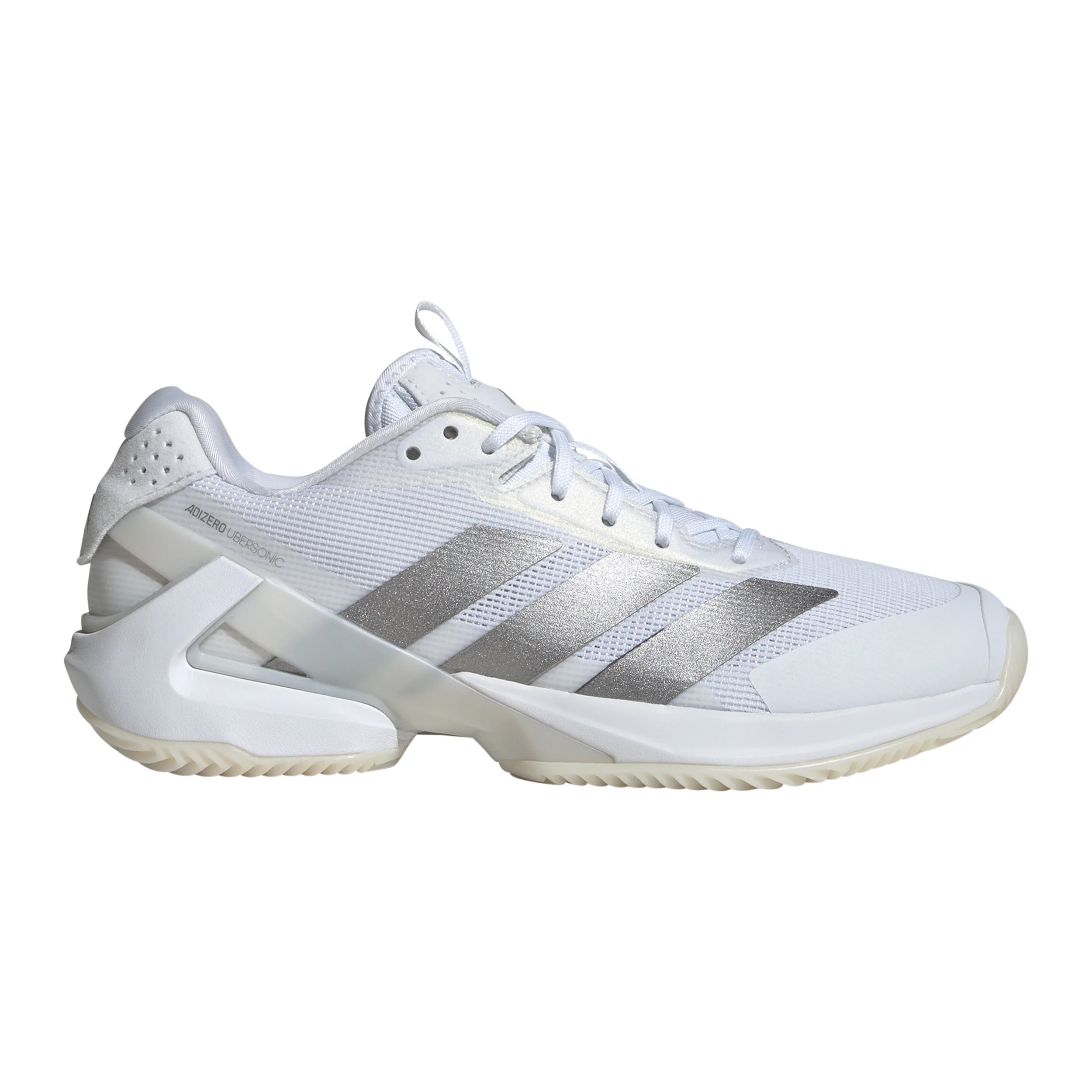 adizero Ubersonic 5 buty do tenisa ziemnego Kobiety - biały, srebrny