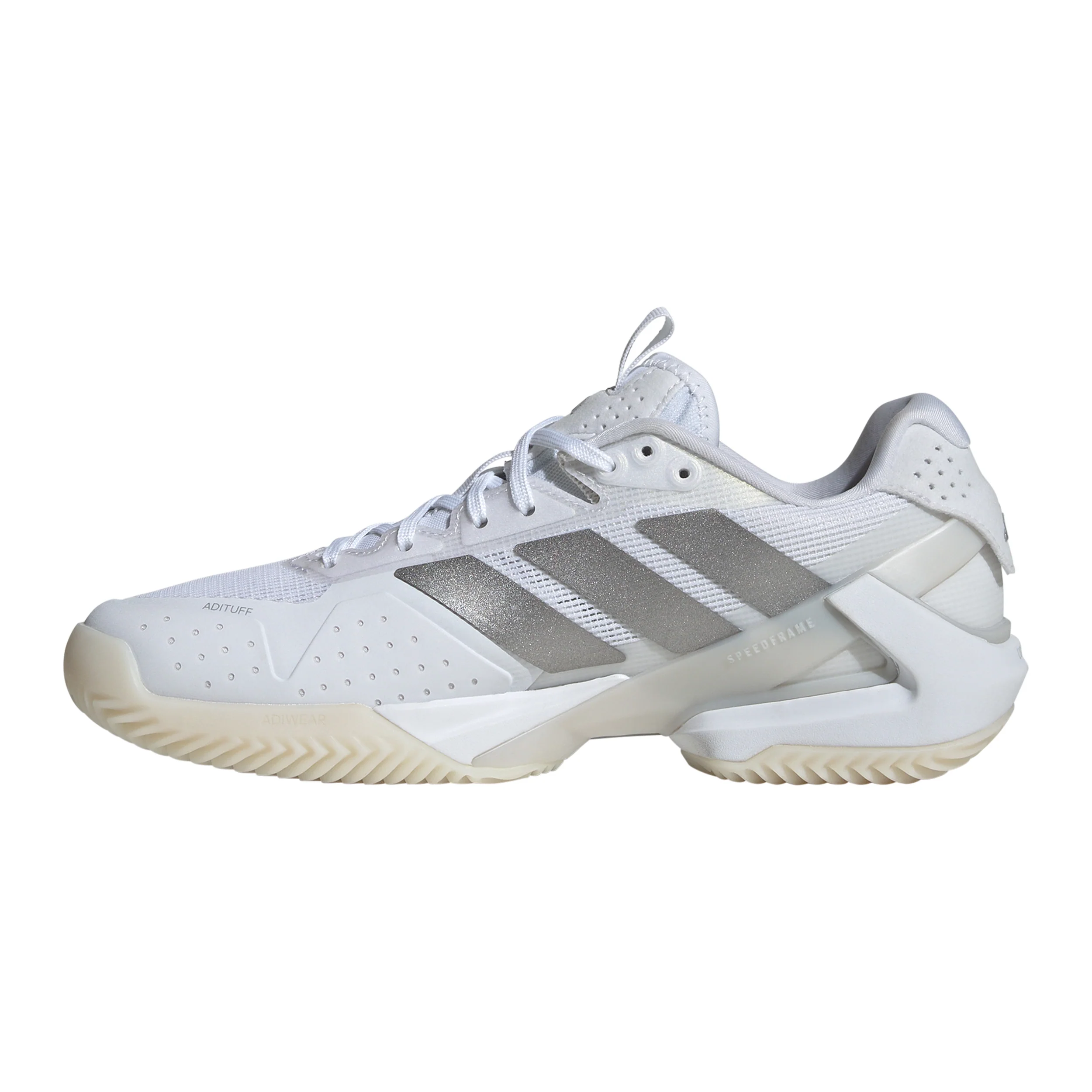 adizero Ubersonic 5 buty do tenisa ziemnego Kobiety - biały, srebrny - Image 2