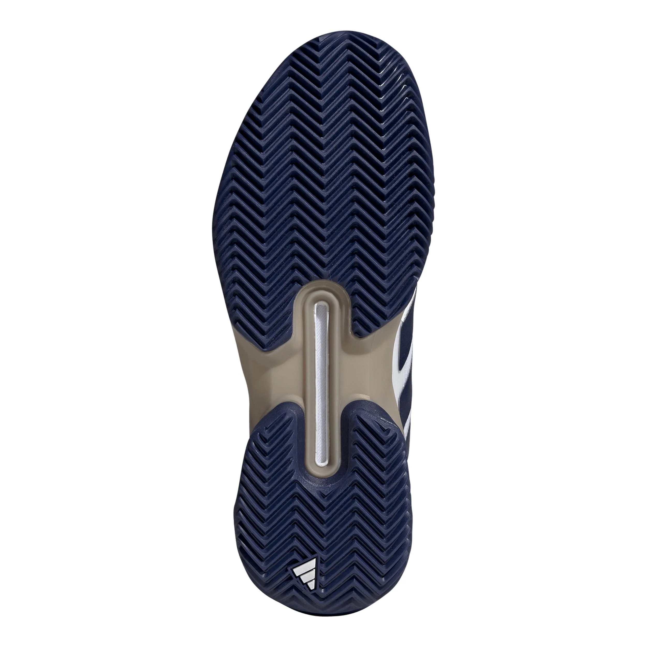 adizero Ubersonic 5 buty do tenisa ziemnego Mężczyźni - biały, ciemnoniebieski - Image 4