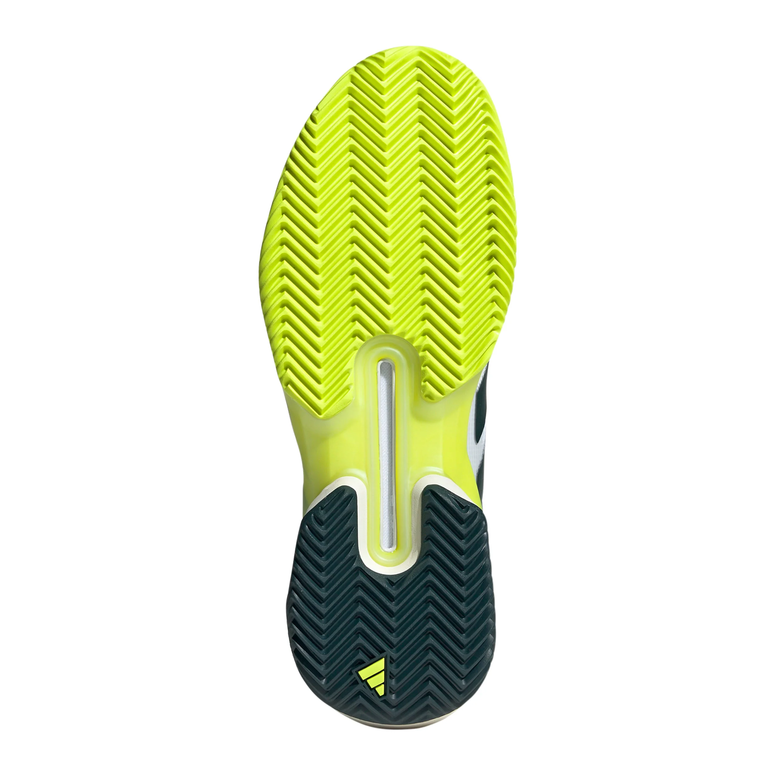 adizero Ubersonic 5 buty do tenisa ziemnego Mężczyźni - biały, ciemnozielony - Image 4