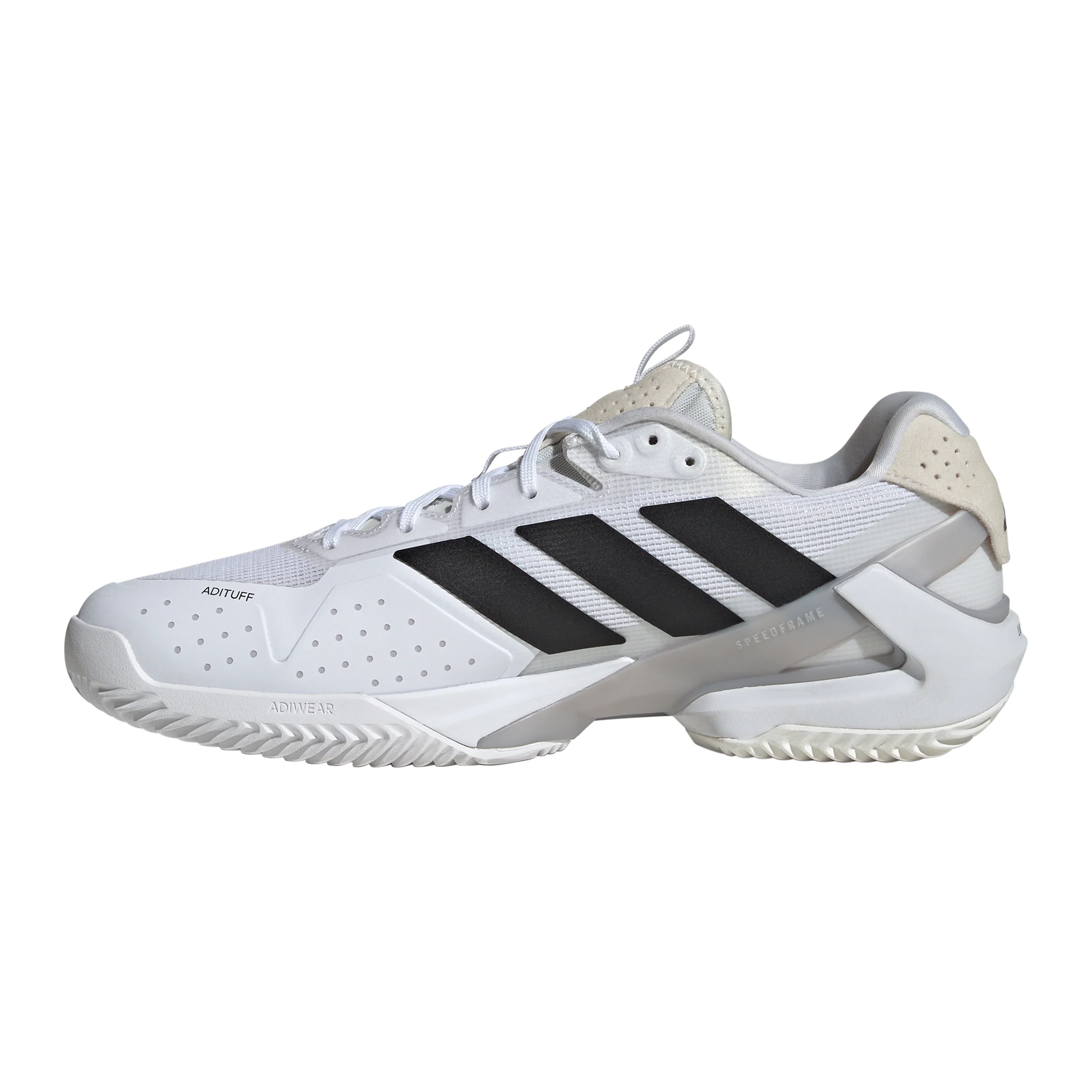 adizero Ubersonic 5 buty do tenisa ziemnego Mężczyźni - biały, czarny - Image 2