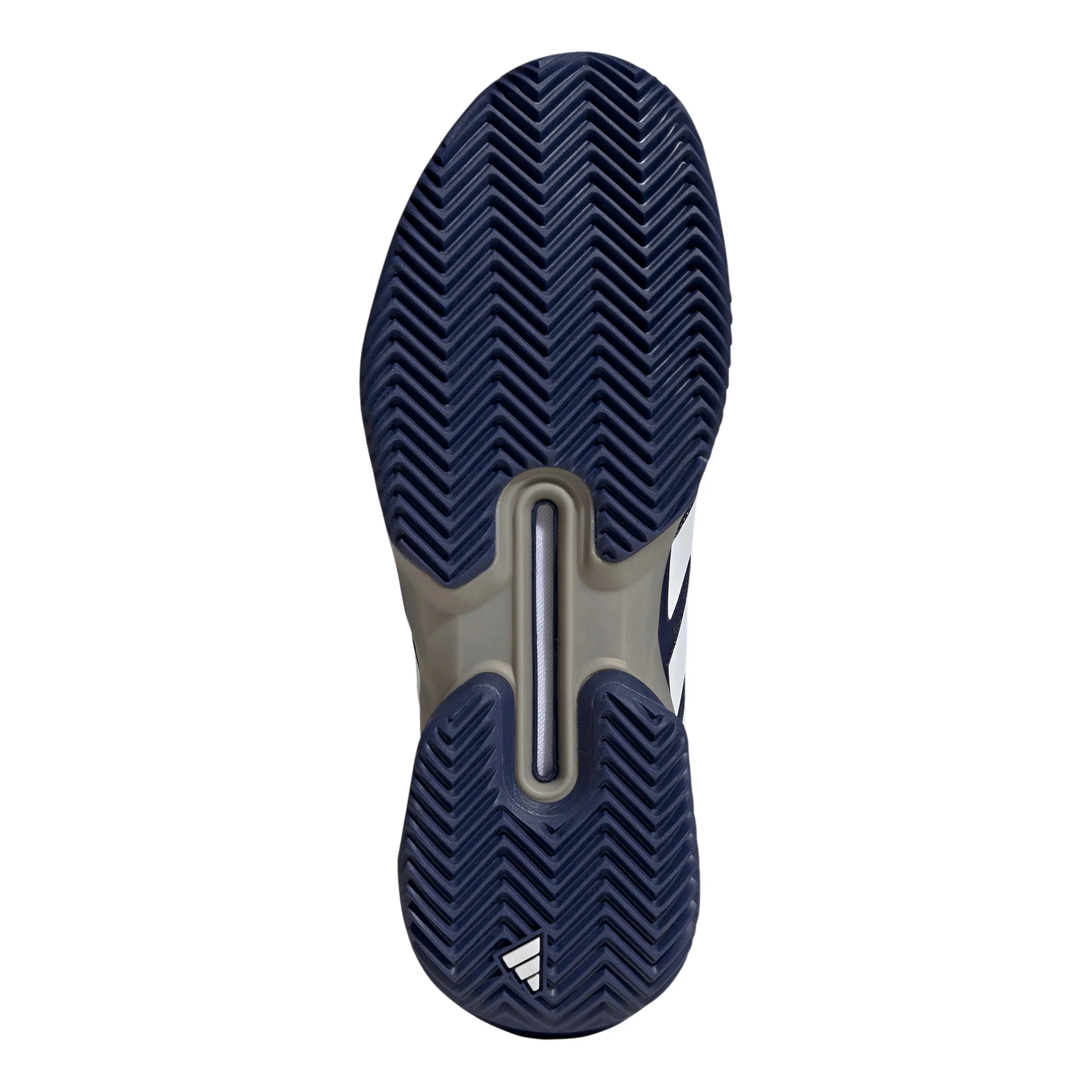 adizero Ubersonic 5 buty do tenisa ziemnego Mężczyźni - ciemnoniebieski, biały - Image 4