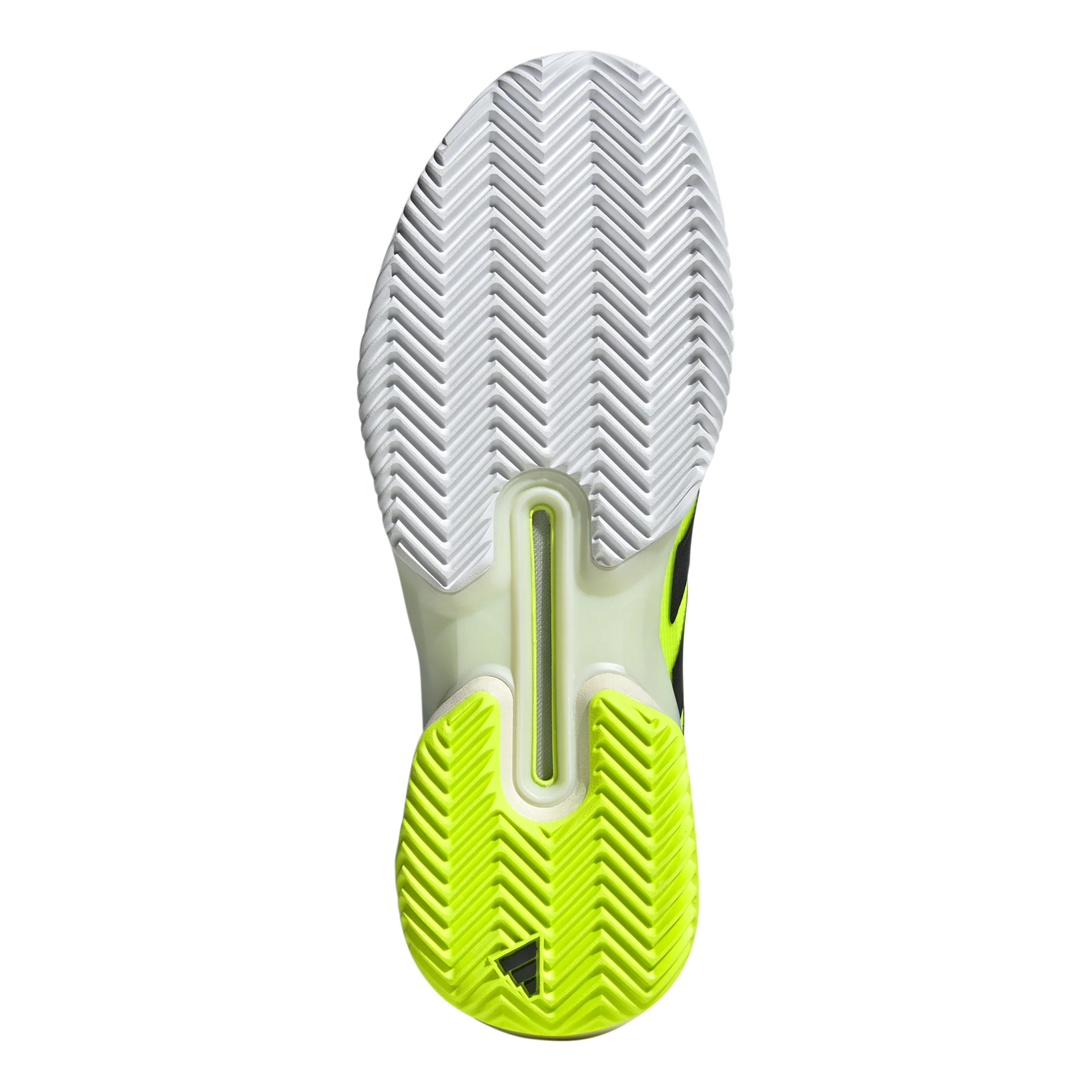 adizero Ubersonic 5 buty do tenisa ziemnego Mężczyźni - limonka, czarny - Image 4
