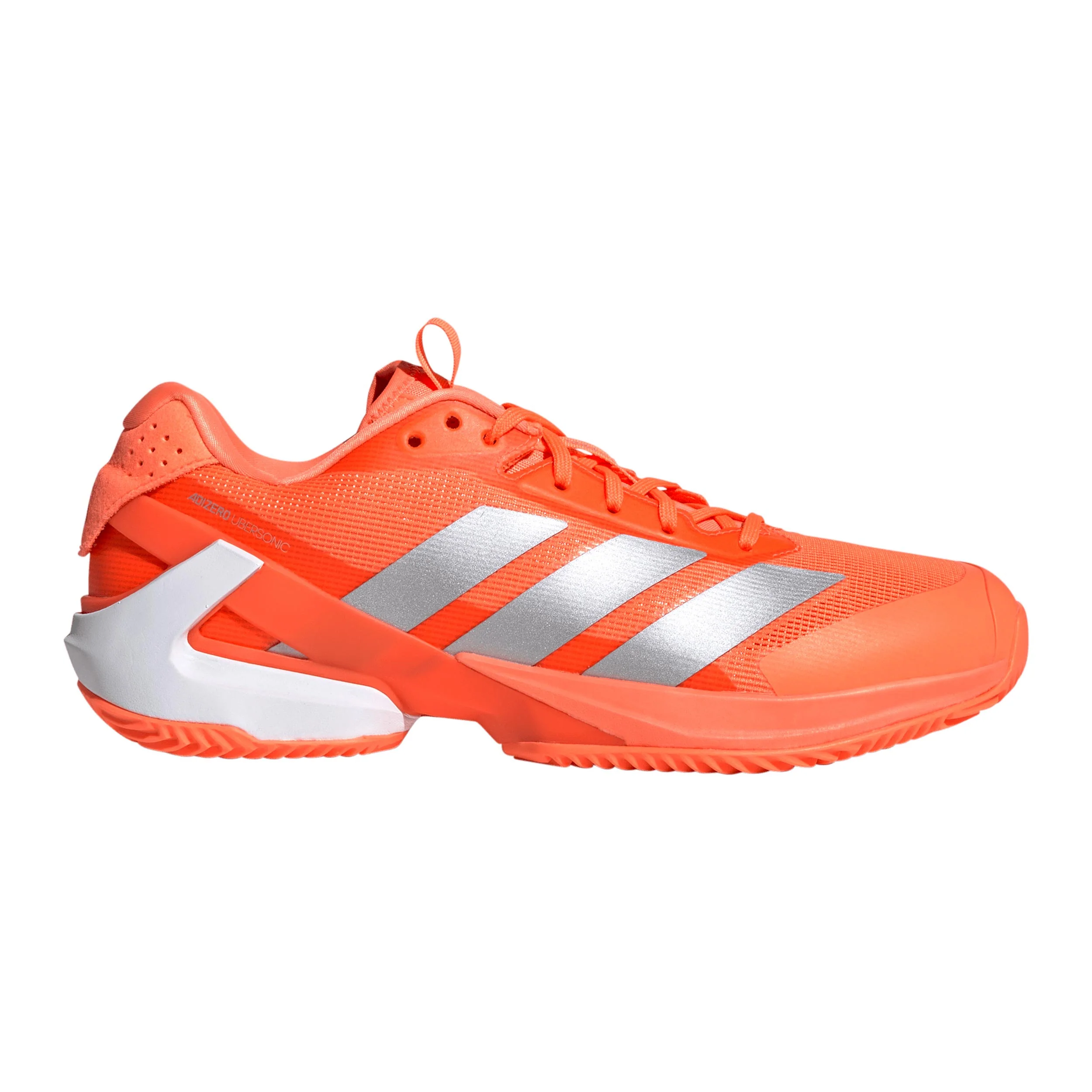 adizero Ubersonic 5 buty do tenisa ziemnego Mężczyźni - pomarańczowy, srebrny