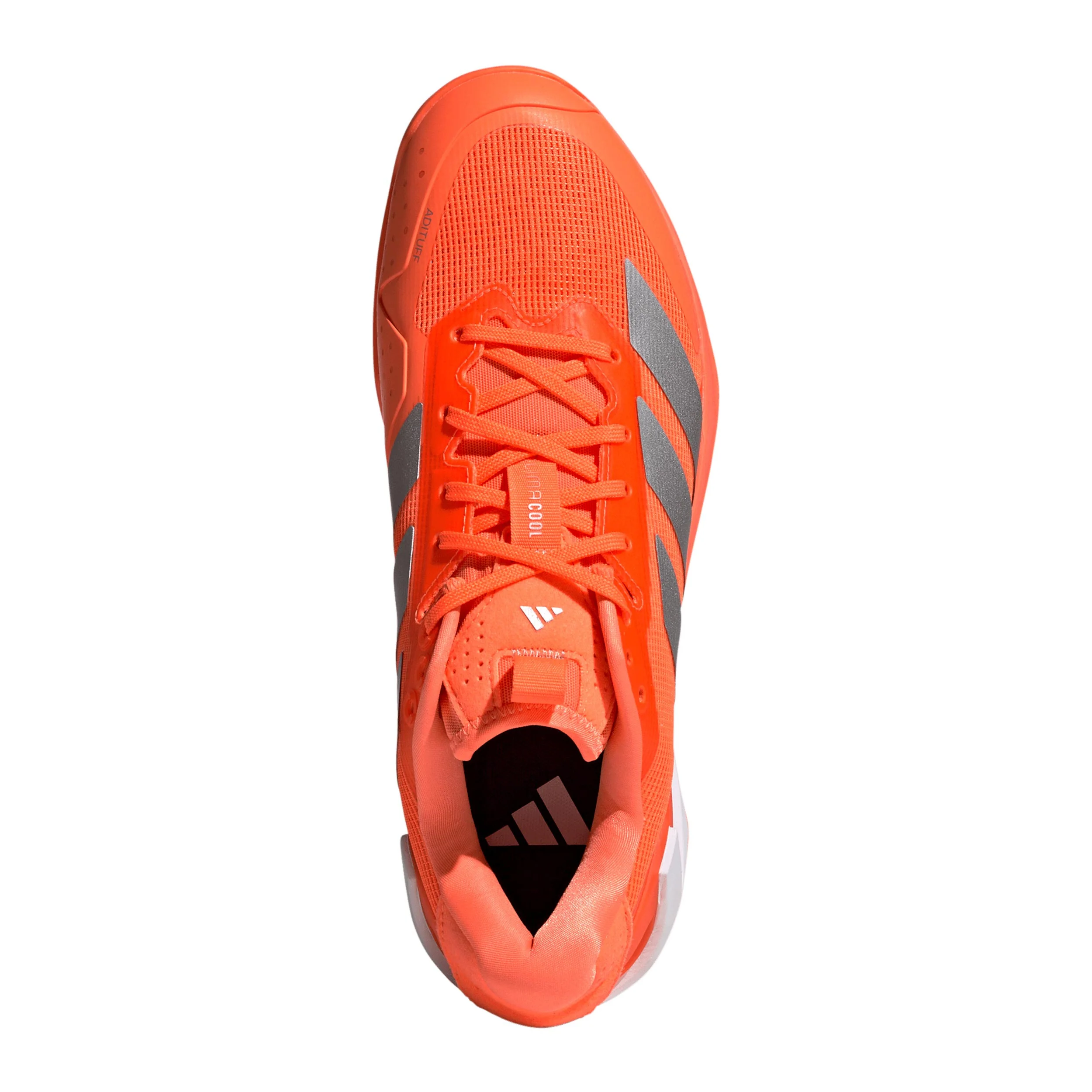 adizero Ubersonic 5 buty do tenisa ziemnego Mężczyźni - pomarańczowy, srebrny - Image 3