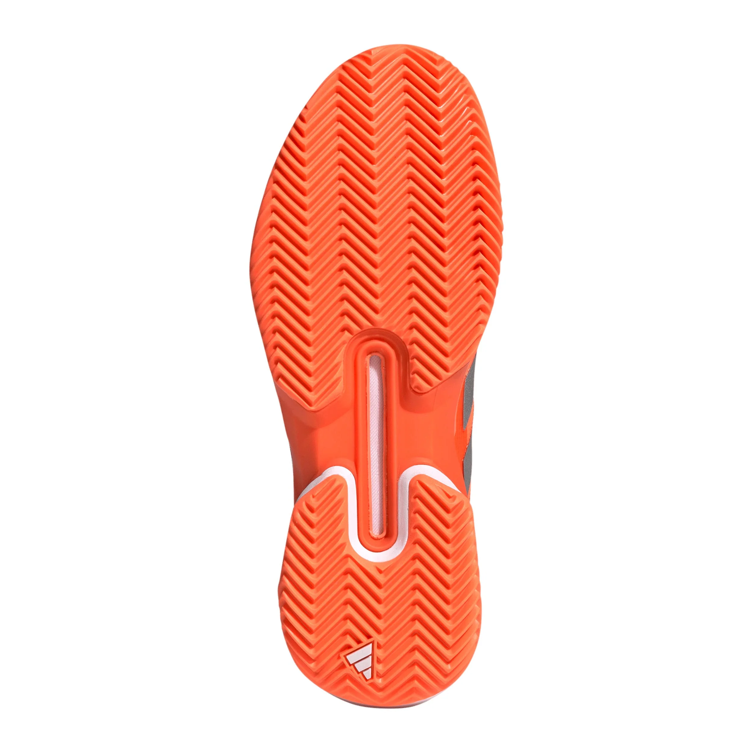 adizero Ubersonic 5 buty do tenisa ziemnego Mężczyźni - pomarańczowy, srebrny - Image 4