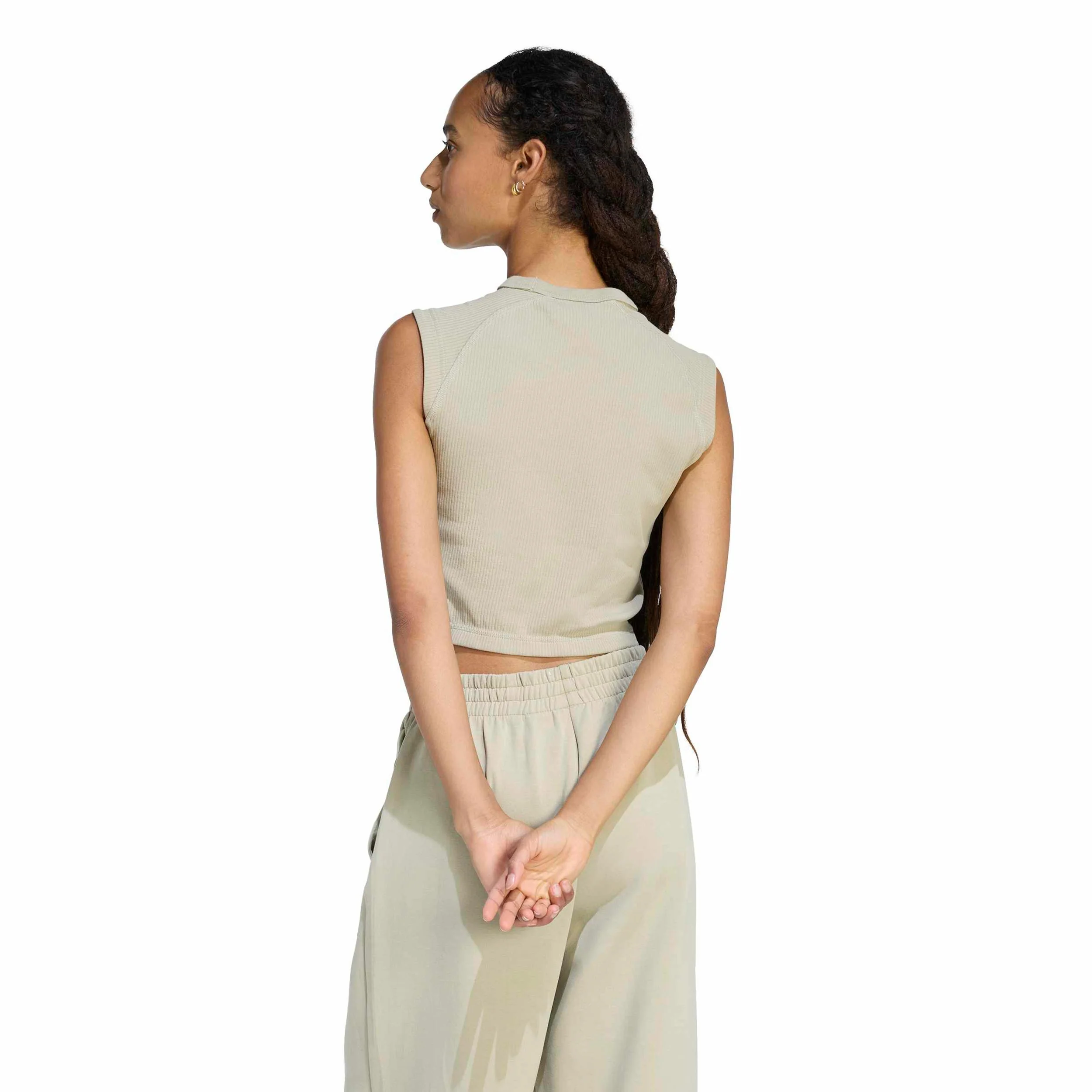 All SZN Rib Tank top Kobiety - beż - Image 3