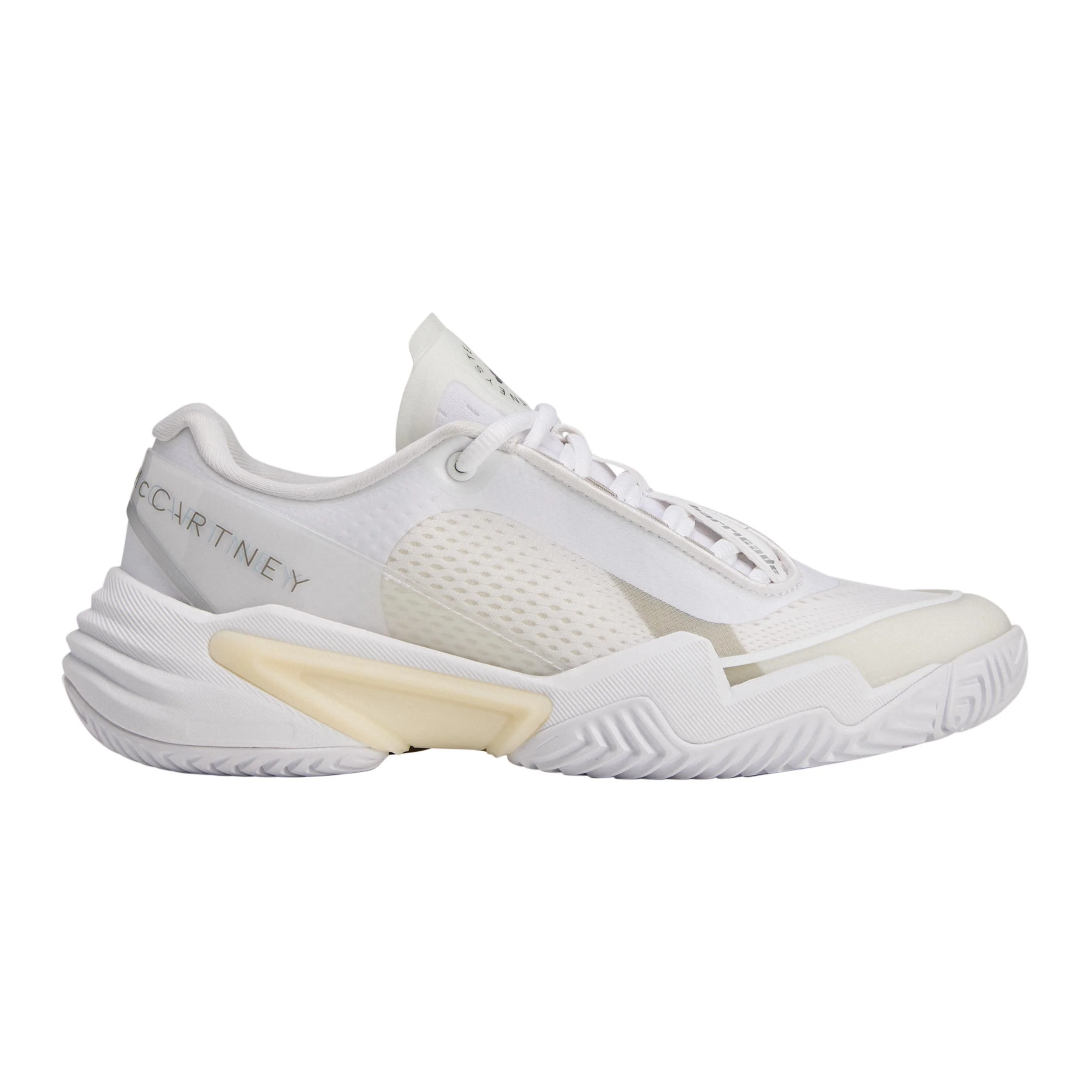 ASMC Barricade buty do tenisa allcourt Kobiety - jasnoszary, żółty