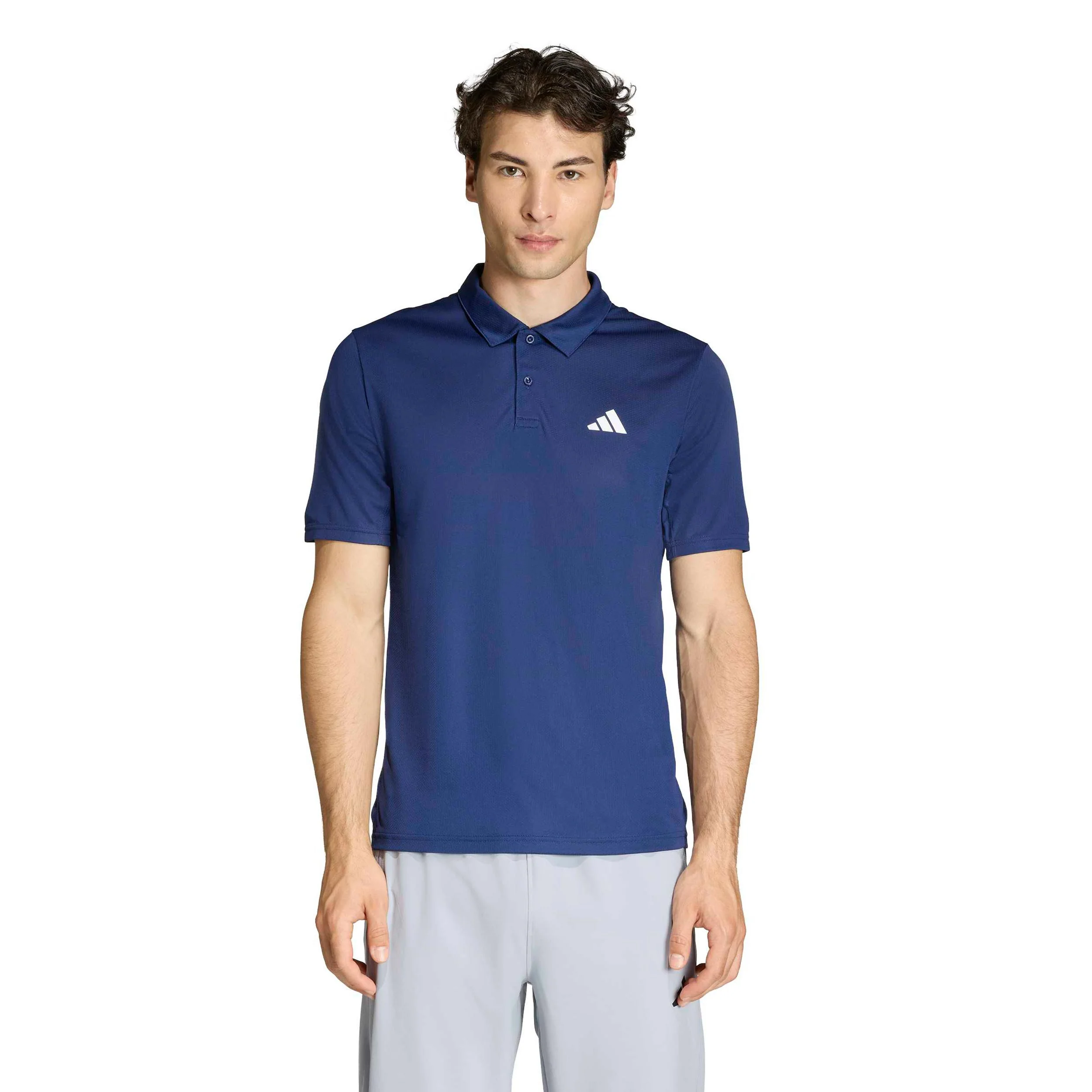 Basic Polo Mężczyźni-ciemnoniebieski - Image 2
