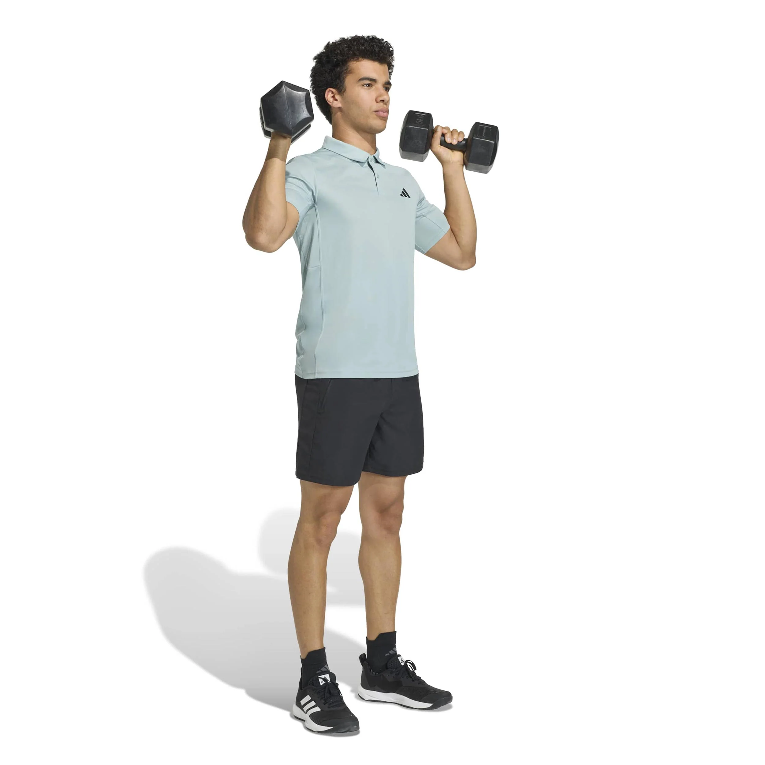 Basic Polo Mężczyźni-szałwia - Image 3