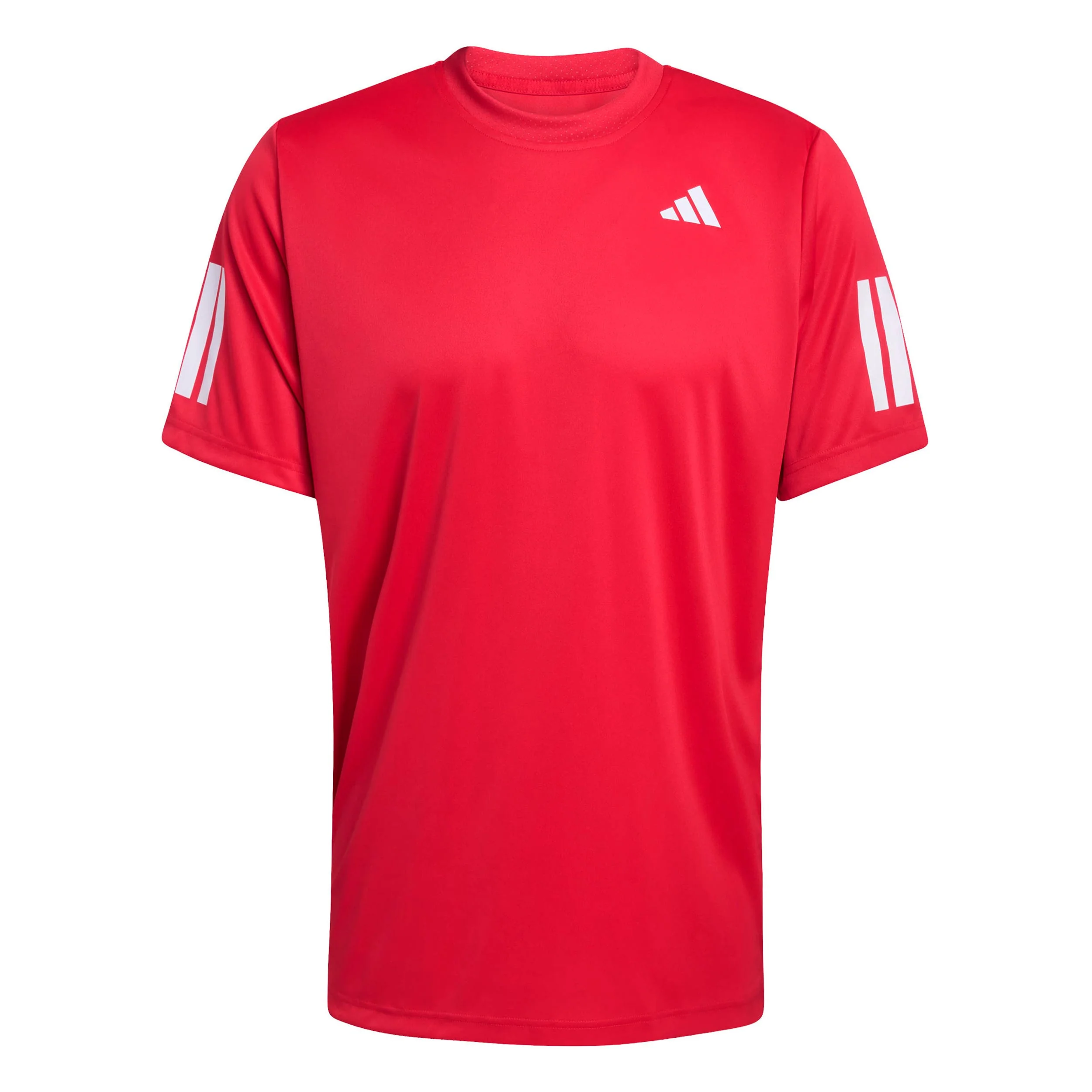 Club 3Stripes Koszulka Mężczyźni - czerwony, biały