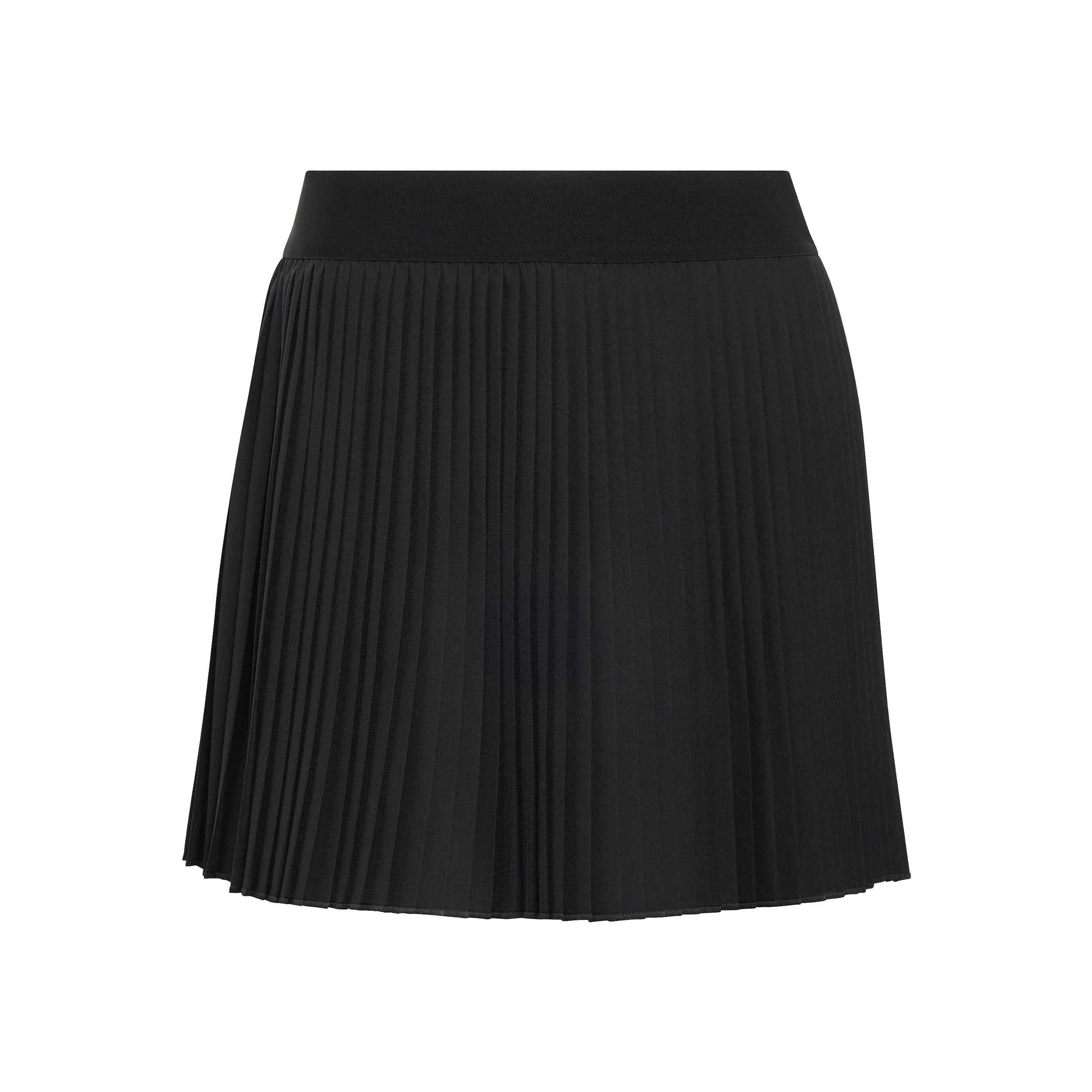 Club Pleated Long Spódnica Kobiety-czarny