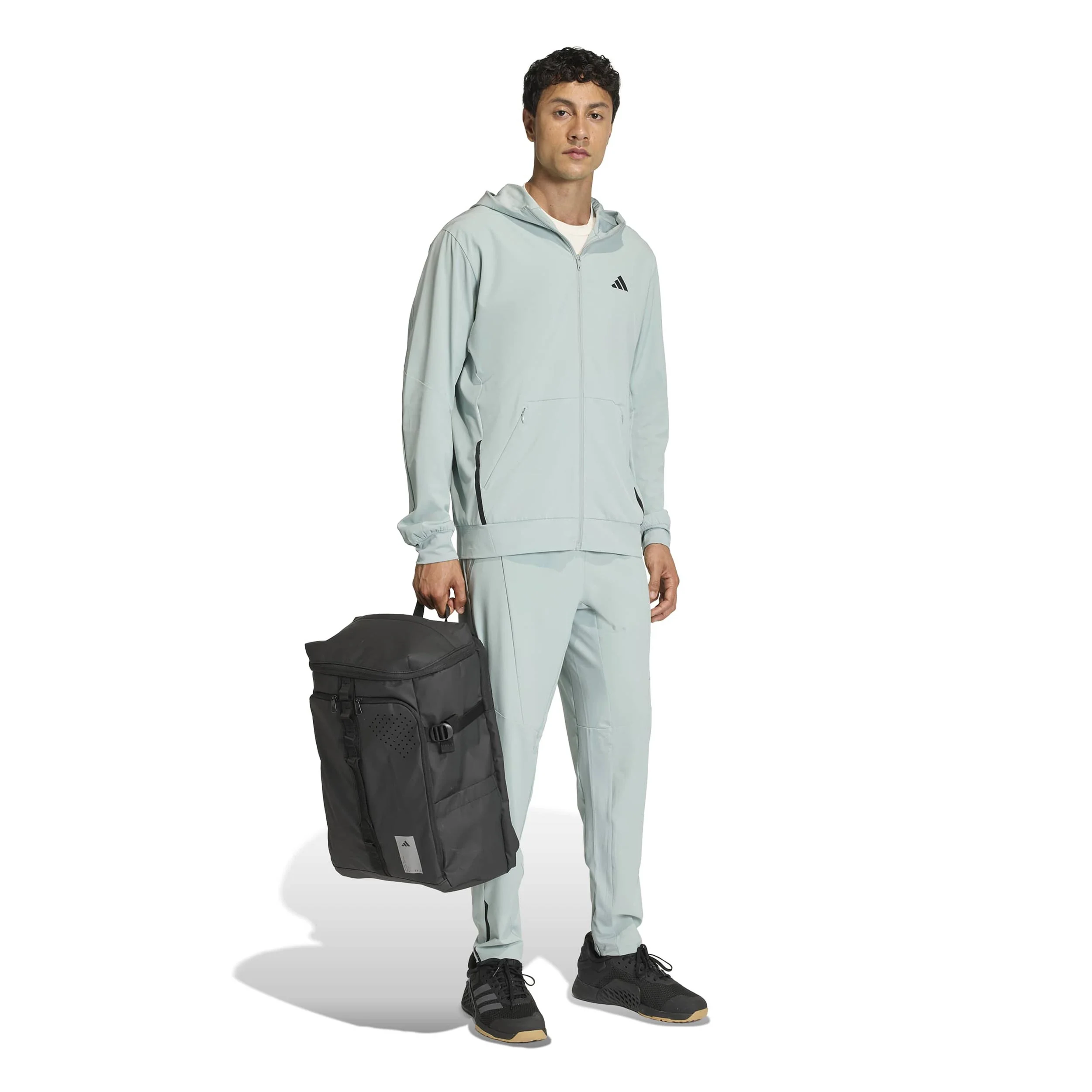 D4T Hybrid Bluza dresowa Mężczyźni-szałwia - Image 4