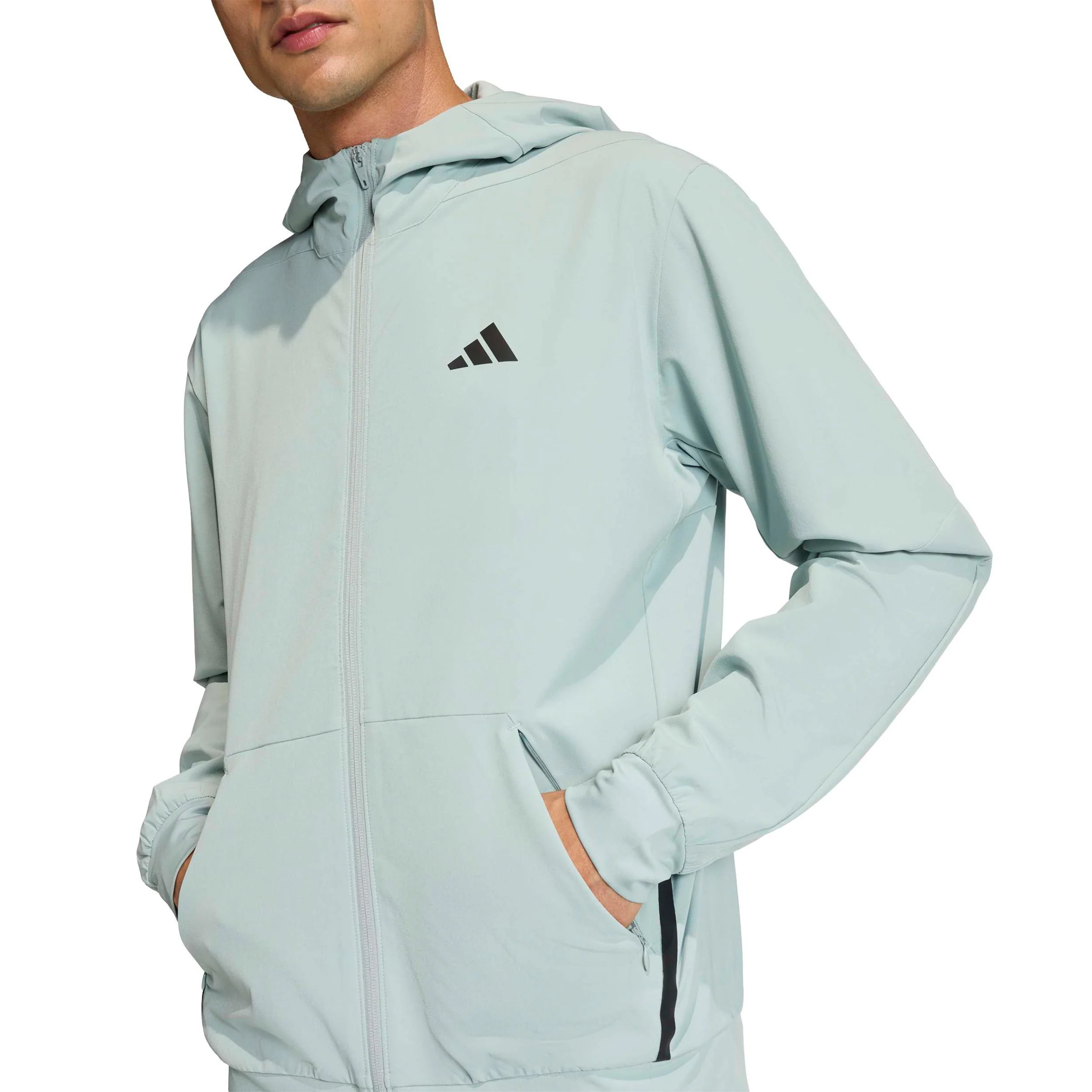 D4T Hybrid Bluza dresowa Mężczyźni-szałwia - Image 6