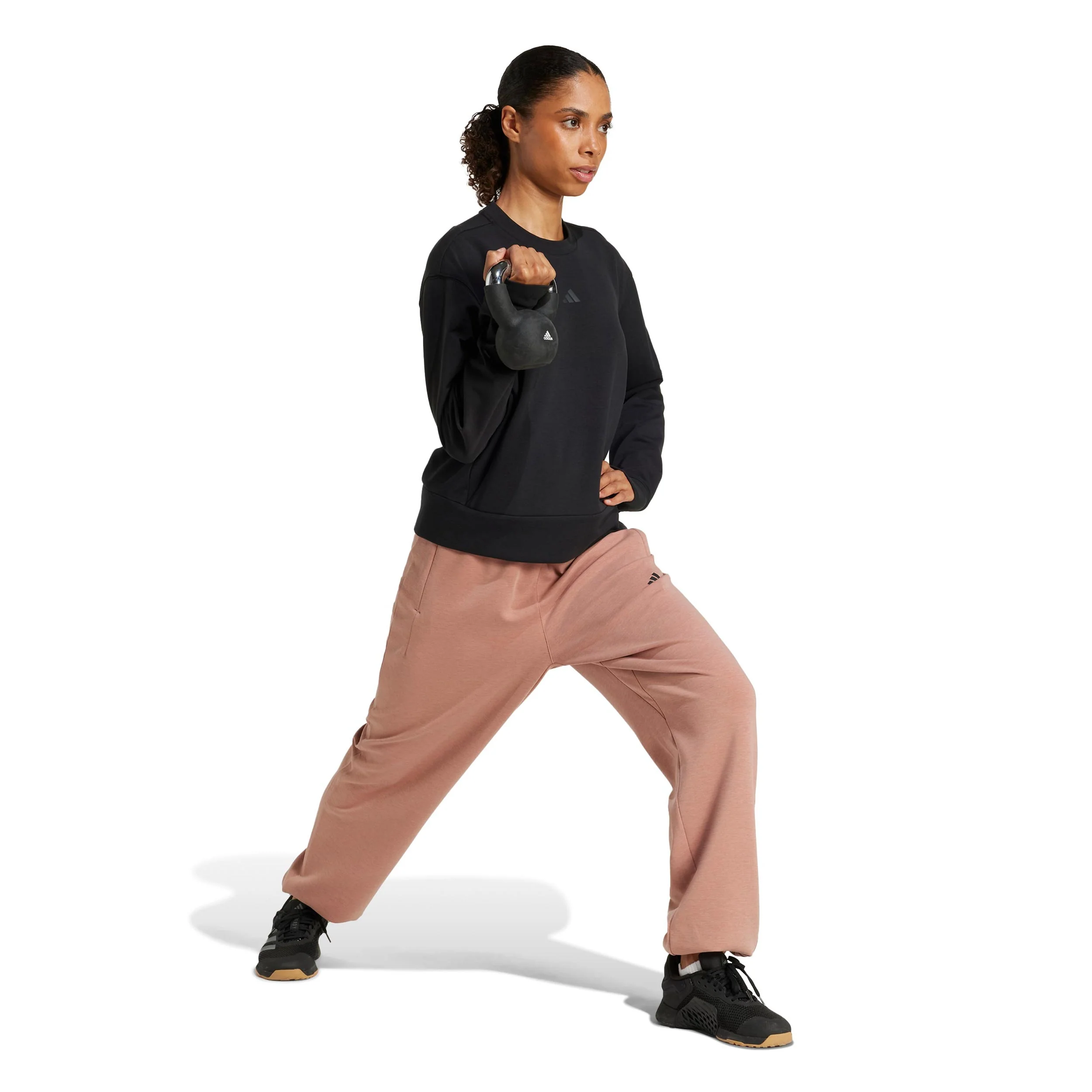 D4T Knit Crew Bluza Kobiety-czarny - Image 4