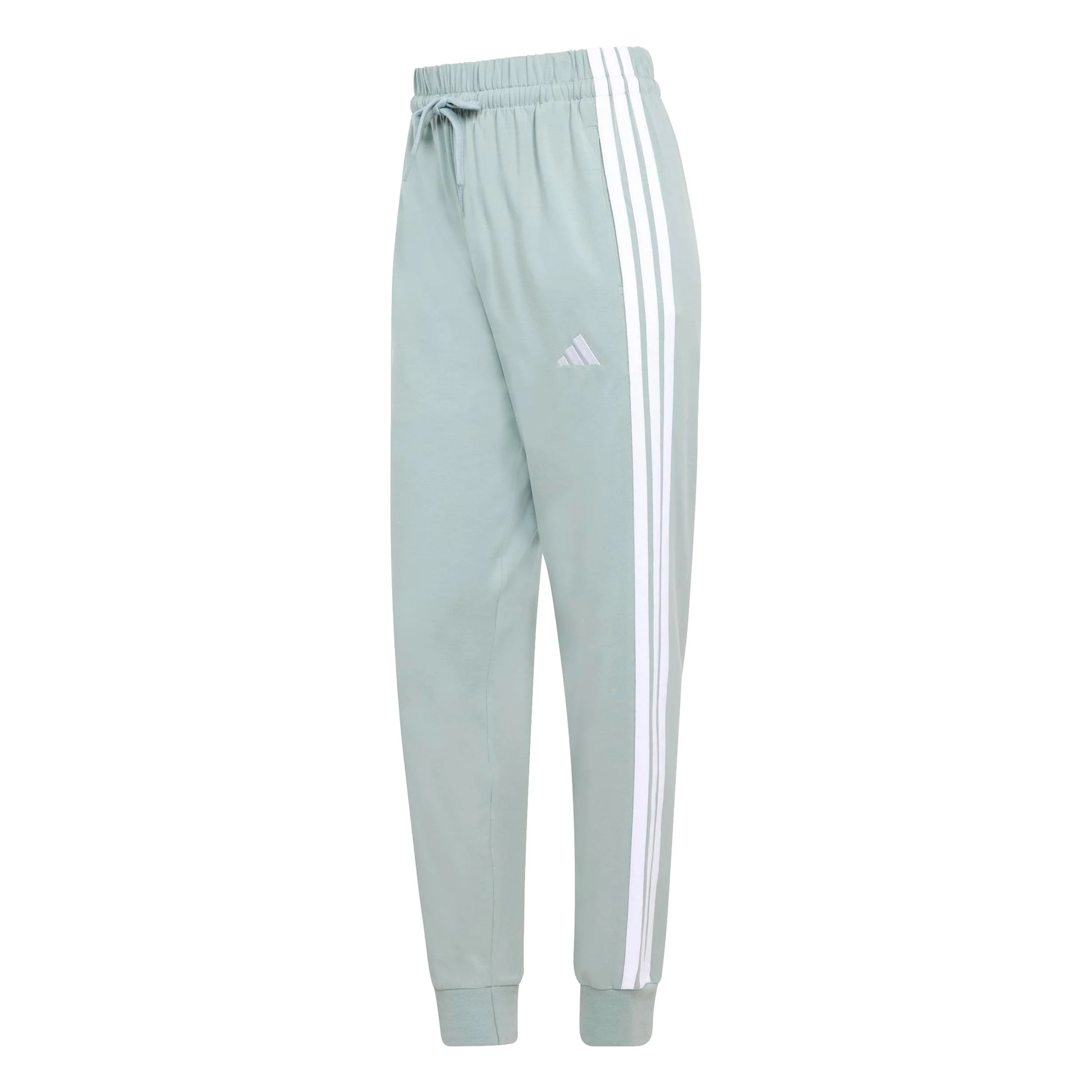 Essentials 3Stripes Spodnie dresowe Kobiety - szałwia, biały