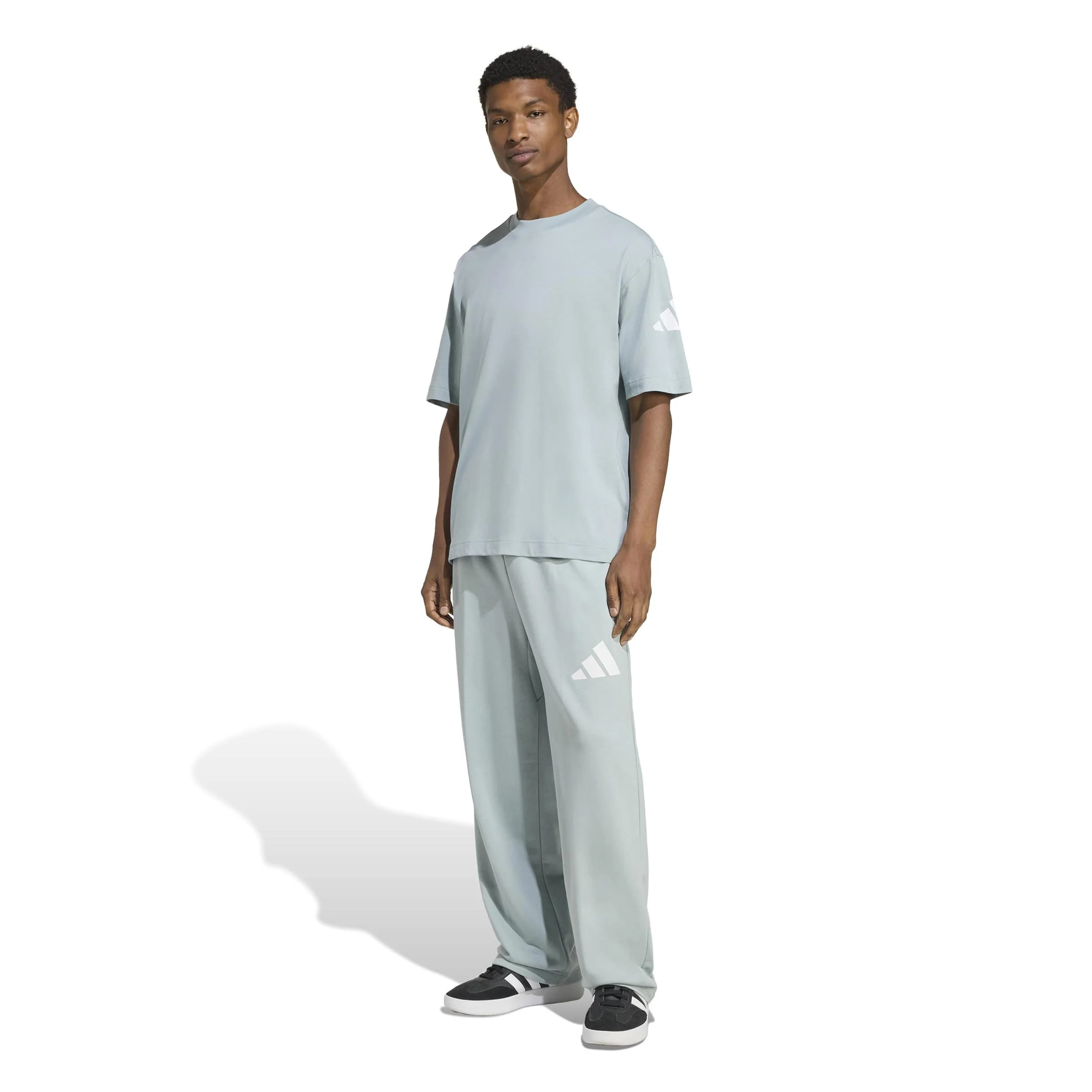 Essentials Loose Fit Koszulka Mężczyźni-szałwia - Image 4