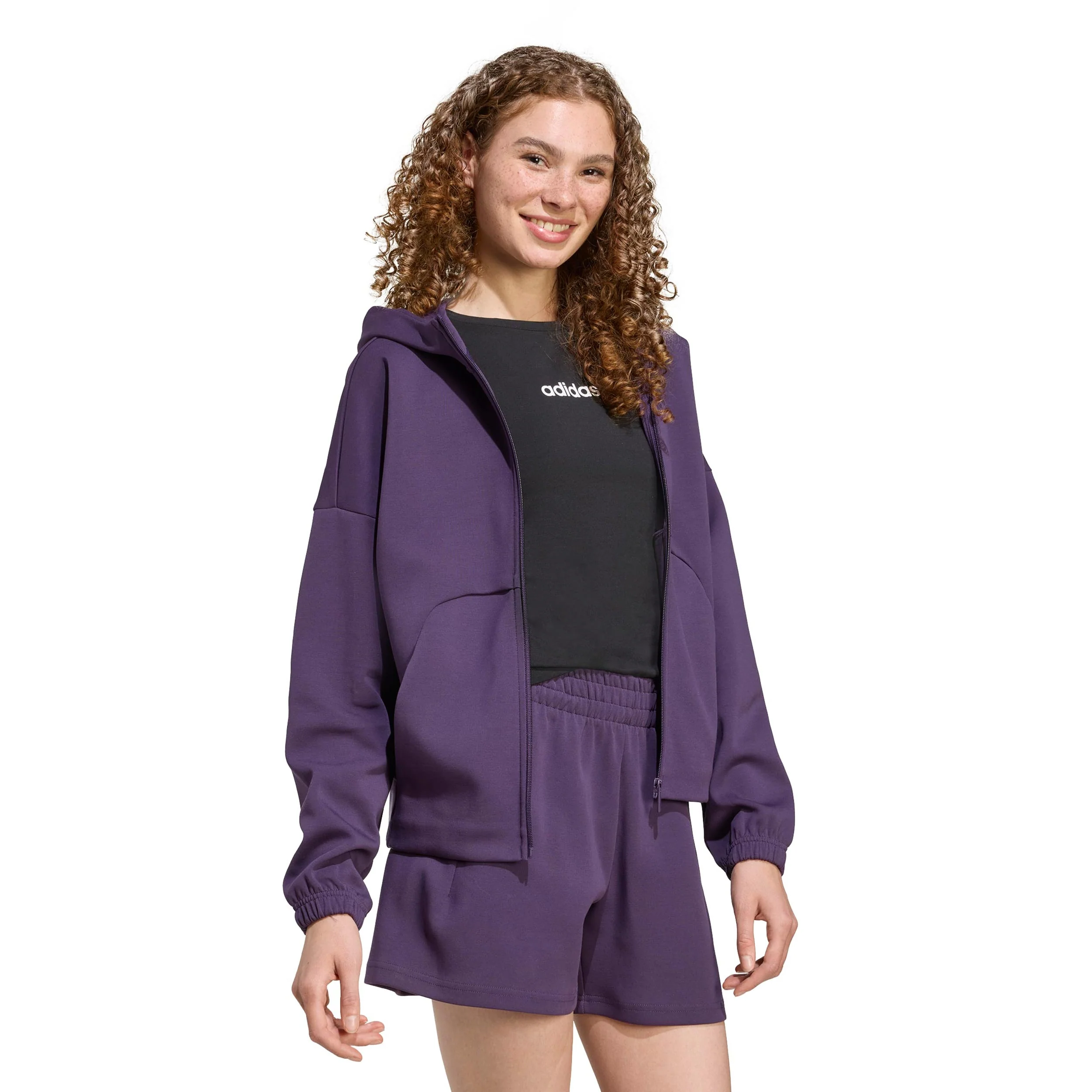 Fit SL Full-Zip Bluza dresowa Kobiety-fioletowy - Image 4