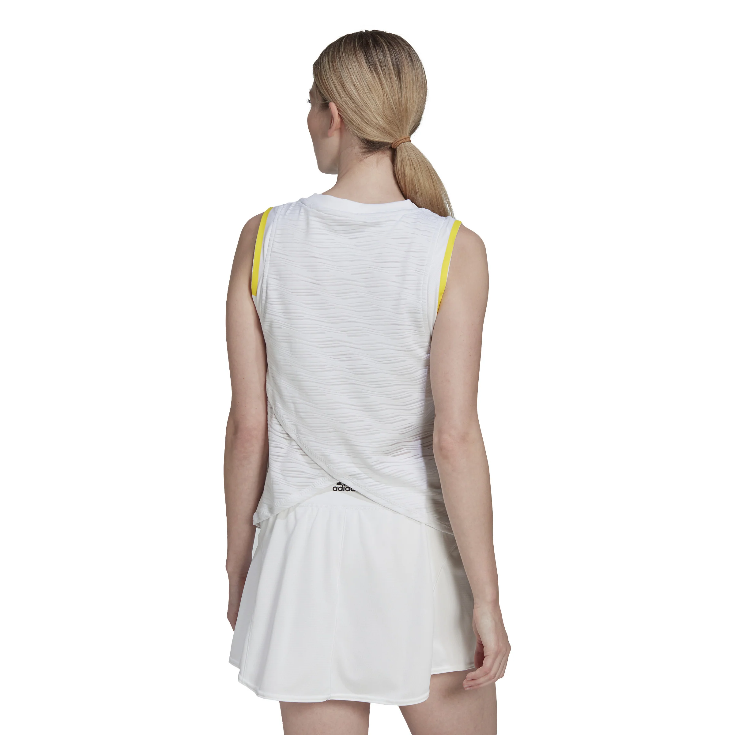 Match Tank Top Kobiety-Biały - Image 3
