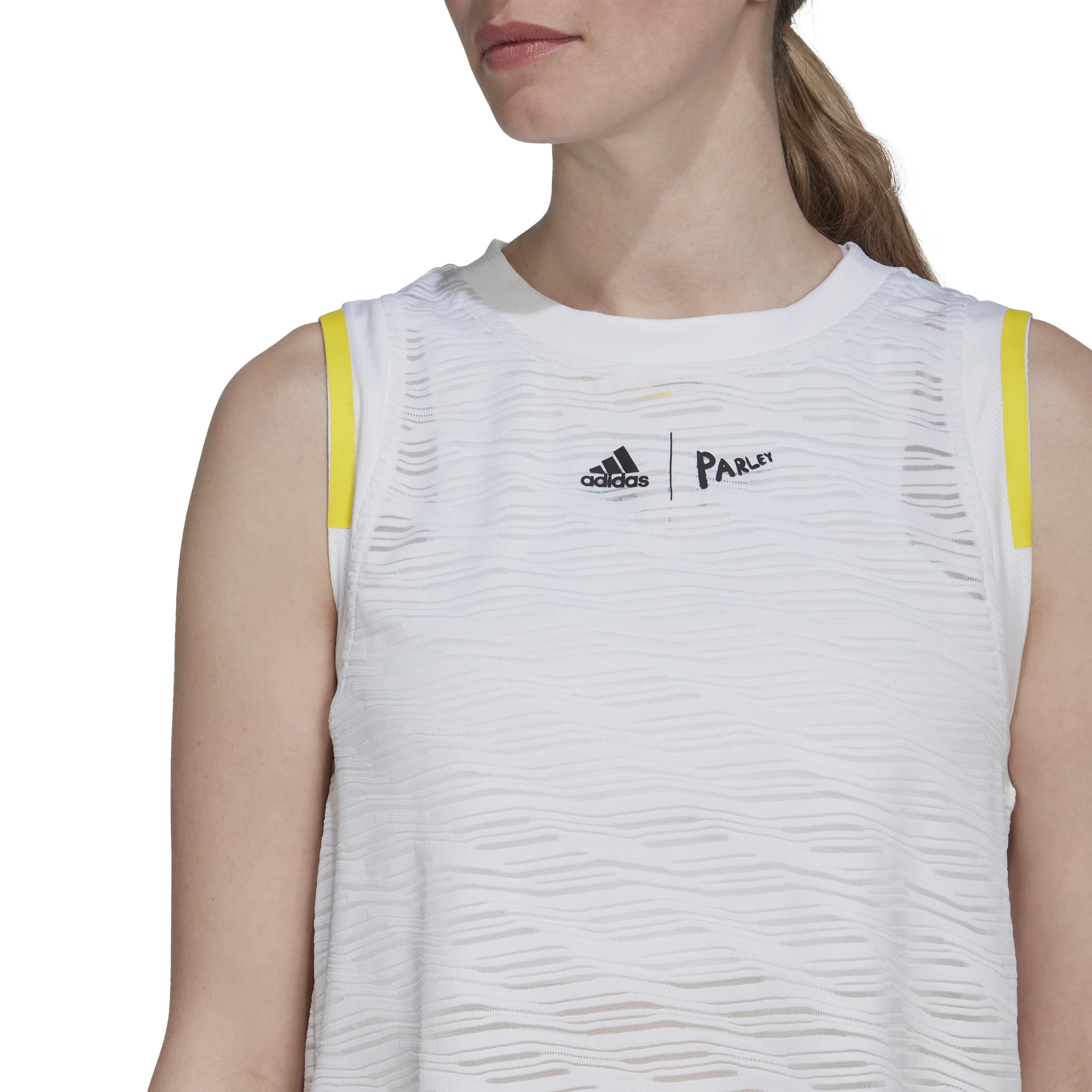 Match Tank Top Kobiety-Biały - Image 5
