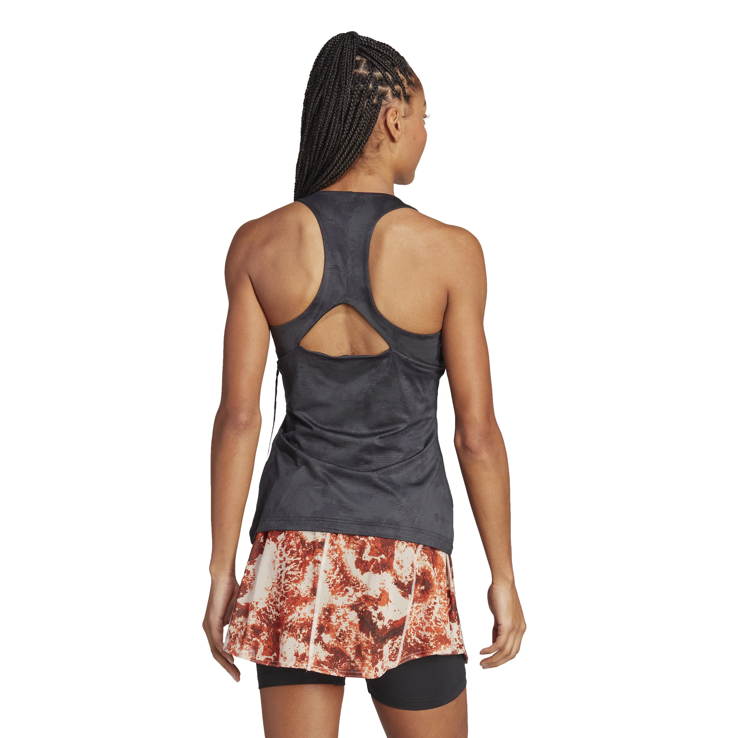 Paris Y-Tank Top Kobiety-Ciemnoszary - Image 3