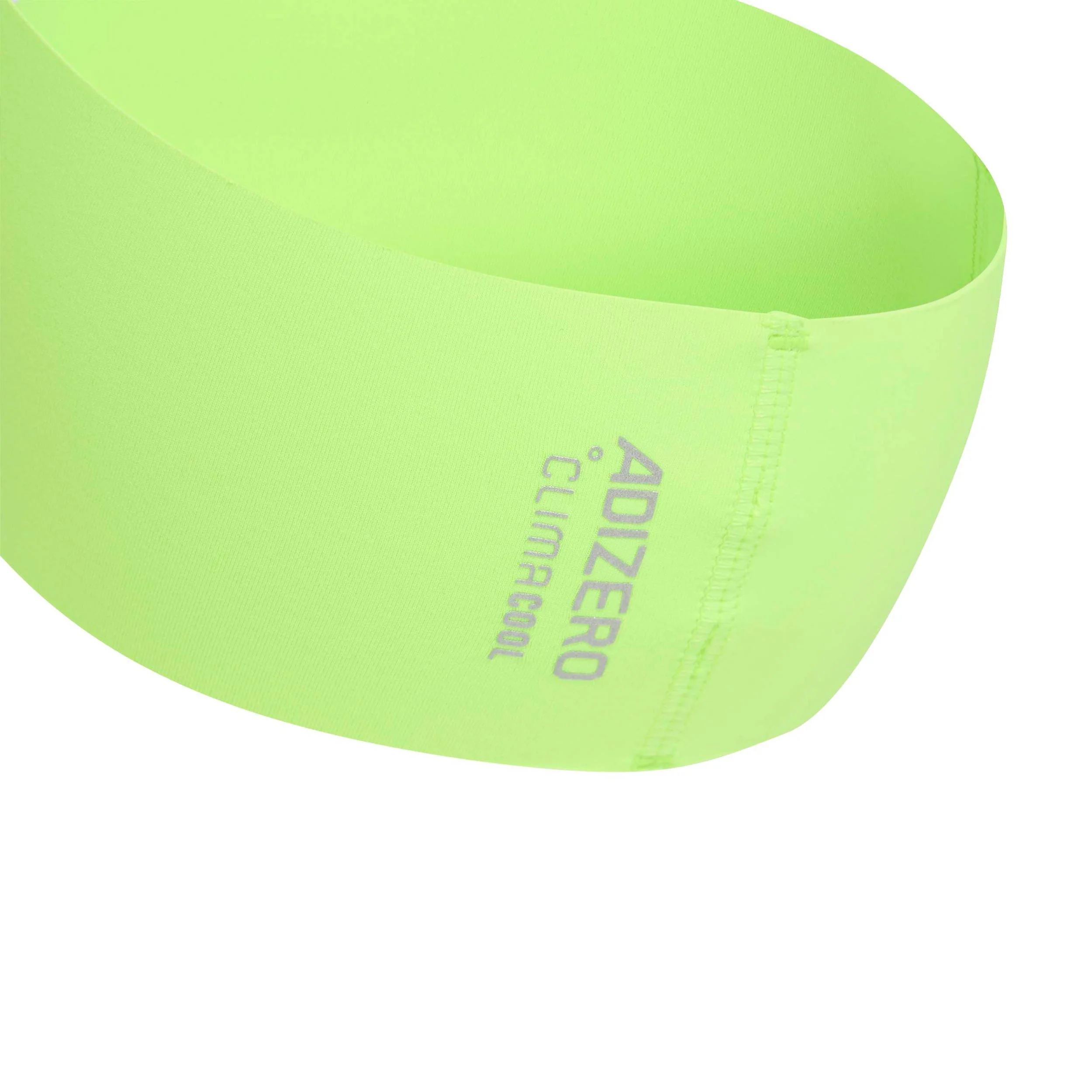 Run ClimaCool Opaska na głowę Unisex-neonowy żółty, biały - Image 4
