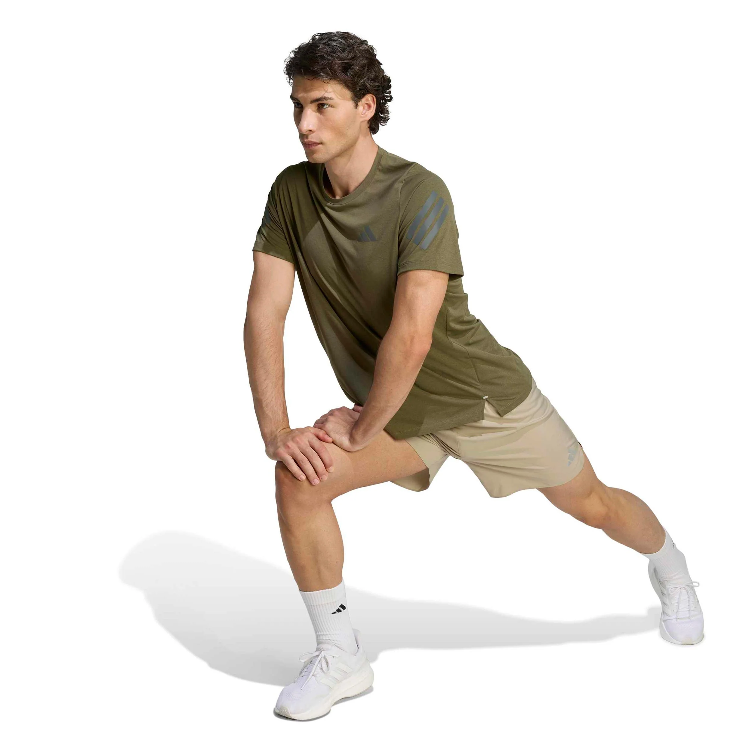 Run Essential 7in  Spodenki do biegania Mężczyźni-khaki - Image 4