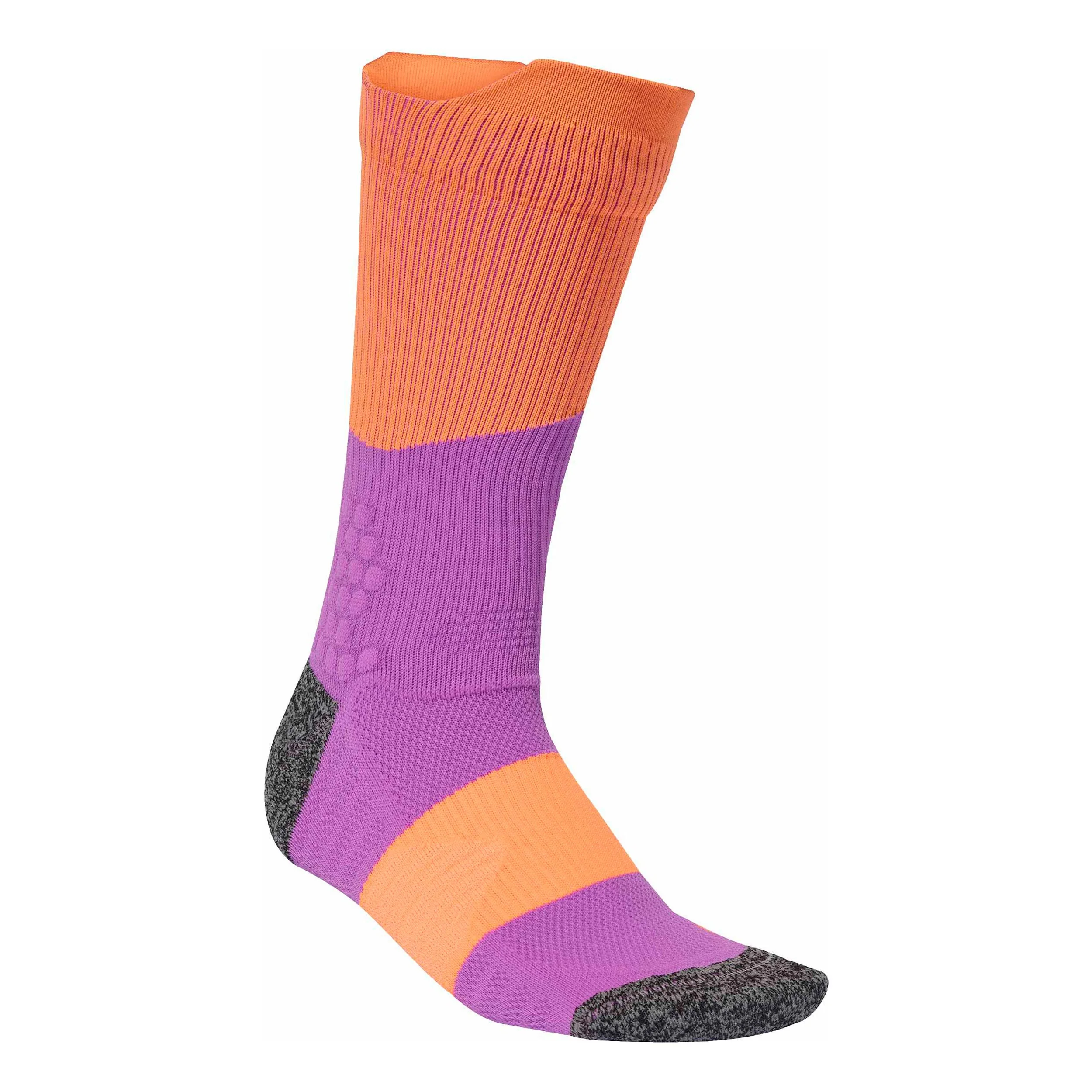 Run x Boost  Skarpety do biegania Unisex-pomarańczowy, fioletowy