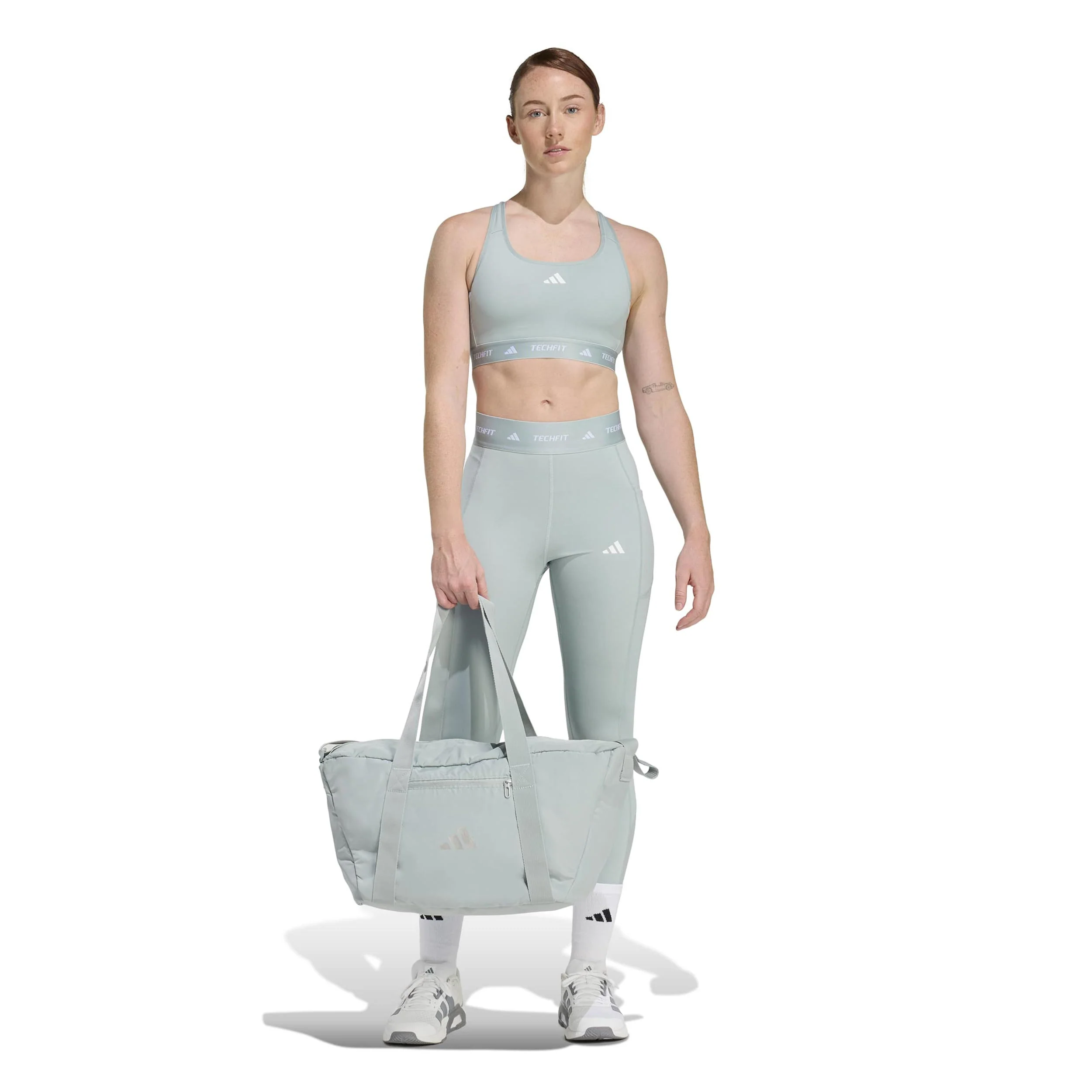 TECHFIT Stash Pocket Getry Kobiety-szałwia - Image 7
