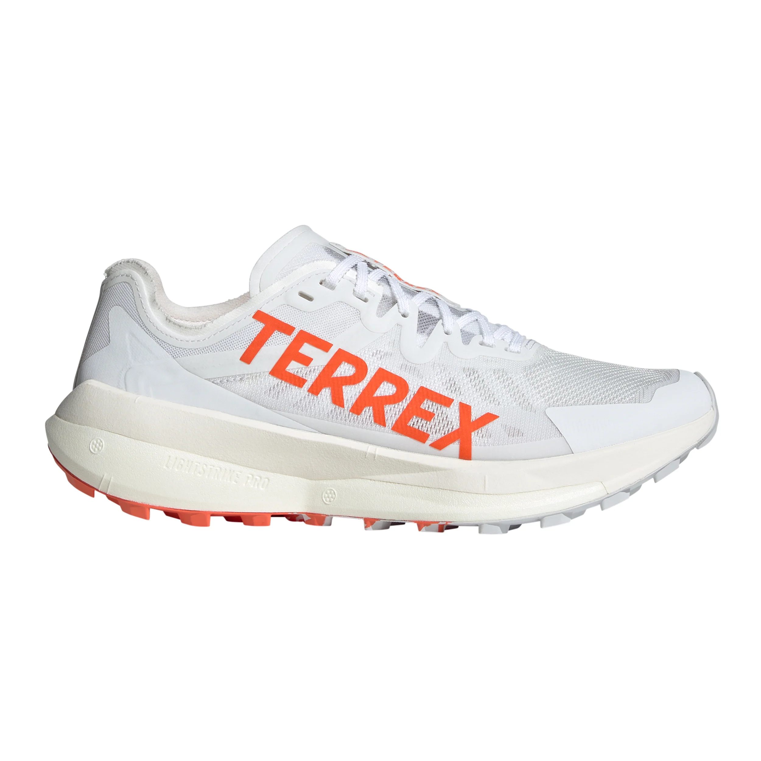 Terrex Agravic Speed But trailowy Mężczyźni - biały, pomarańczowy